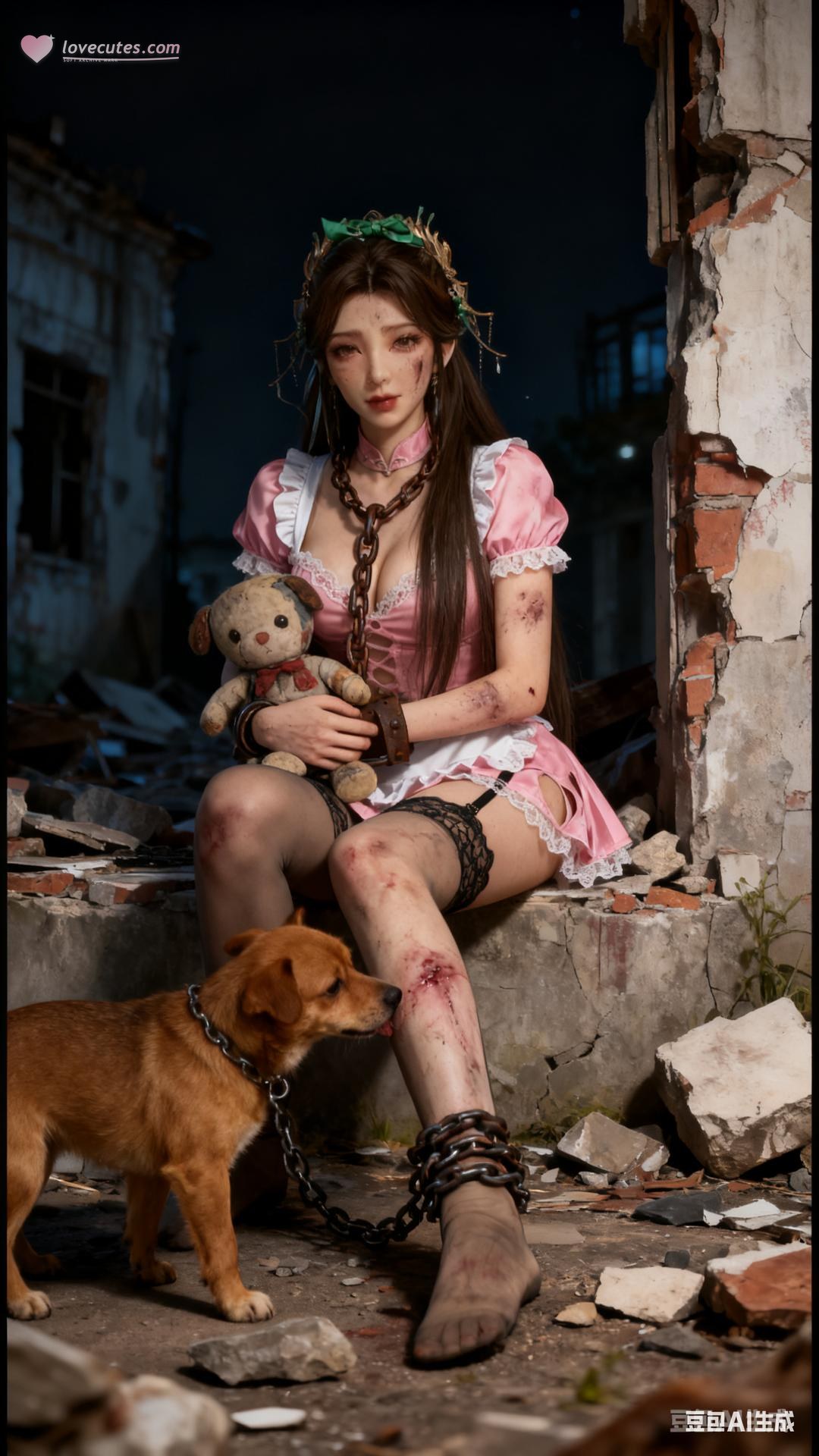 AI Porn - Xi Youqin cổ phong bộ ảnh nhân vật tóc dài bộ sưu tập AI 89P