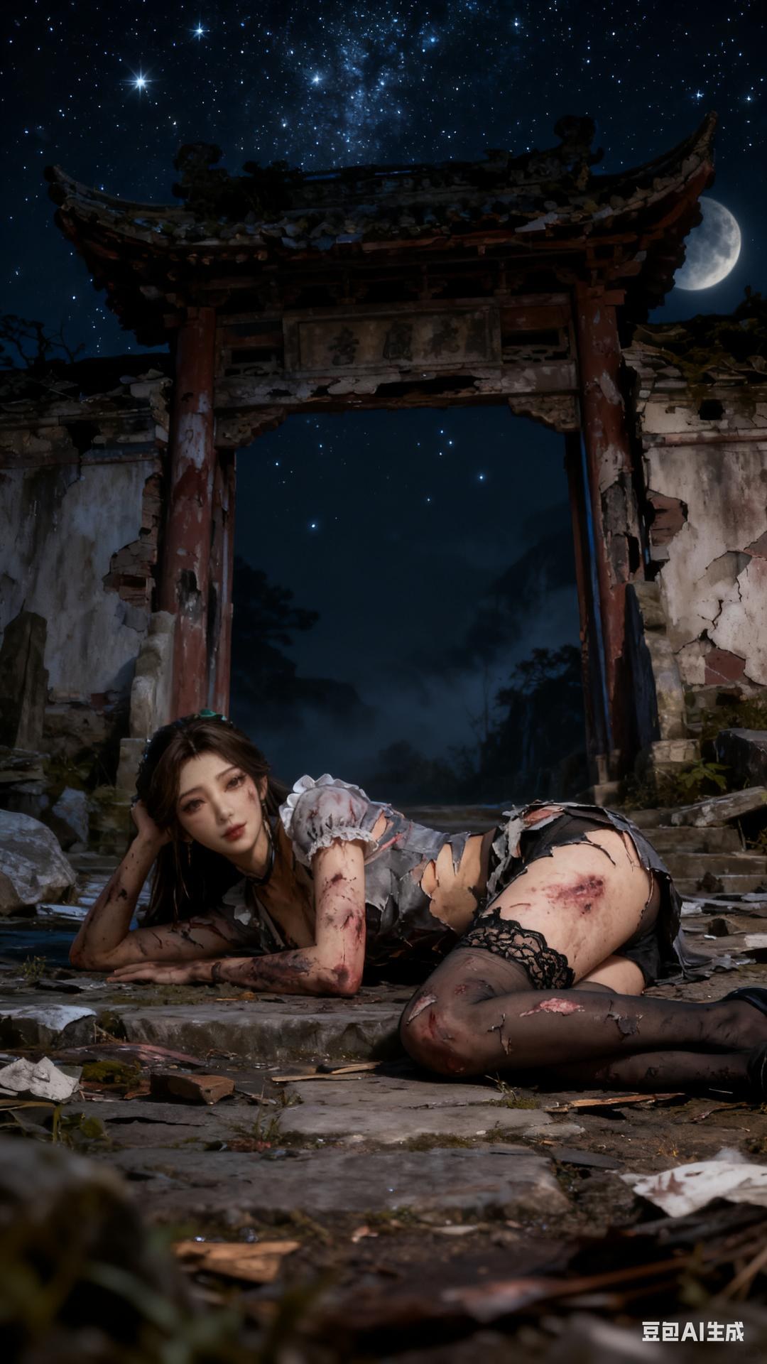 AI Porn - Xi Youqin cổ phong bộ ảnh nhân vật tóc dài bộ sưu tập AI 89P
