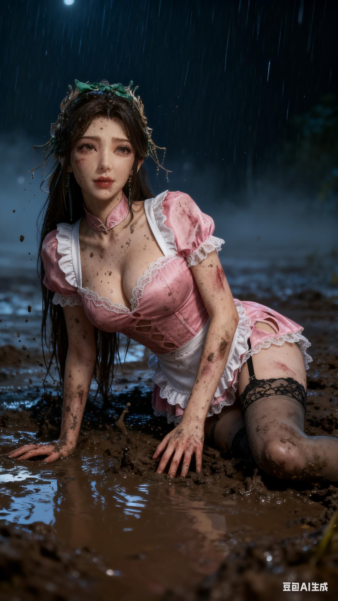 AI Porn - Xi Youqin cổ phong bộ ảnh nhân vật tóc dài bộ sưu tập AI 89P