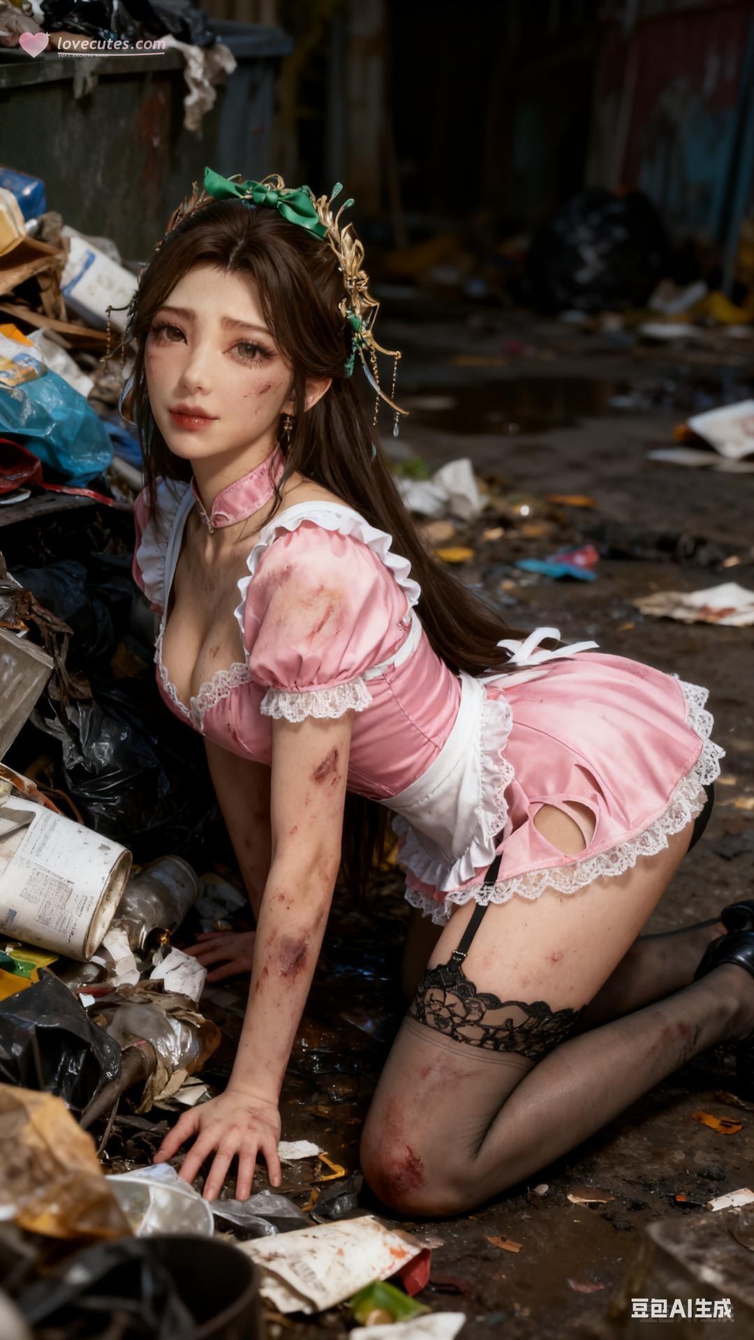 AI Porn - Xi Youqin cổ phong bộ ảnh nhân vật tóc dài bộ sưu tập AI 89P