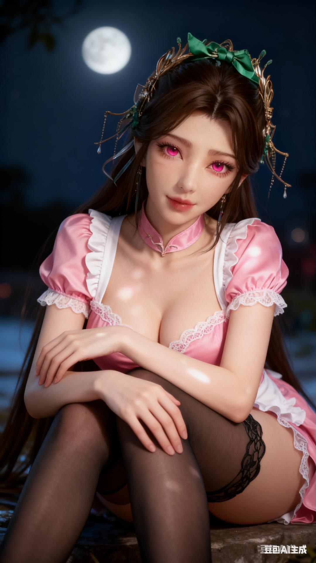 AI Porn - 溪幼琴 古風 キャラクター画像集 ロングヘア AI画像ギャラリー 89P