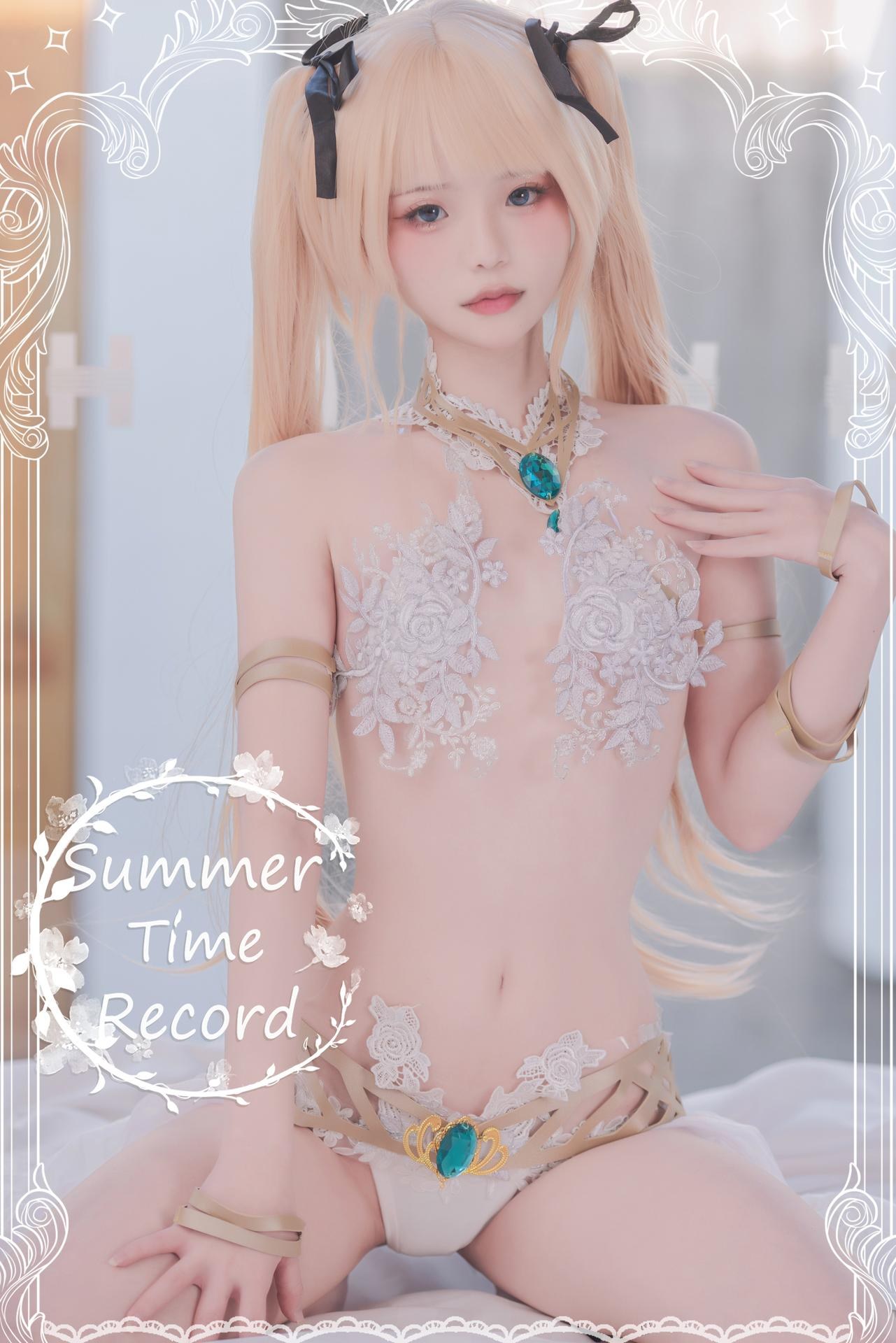 [Cosplay] Irisuare - Marie Rose trang phục dây đai đen 68P
