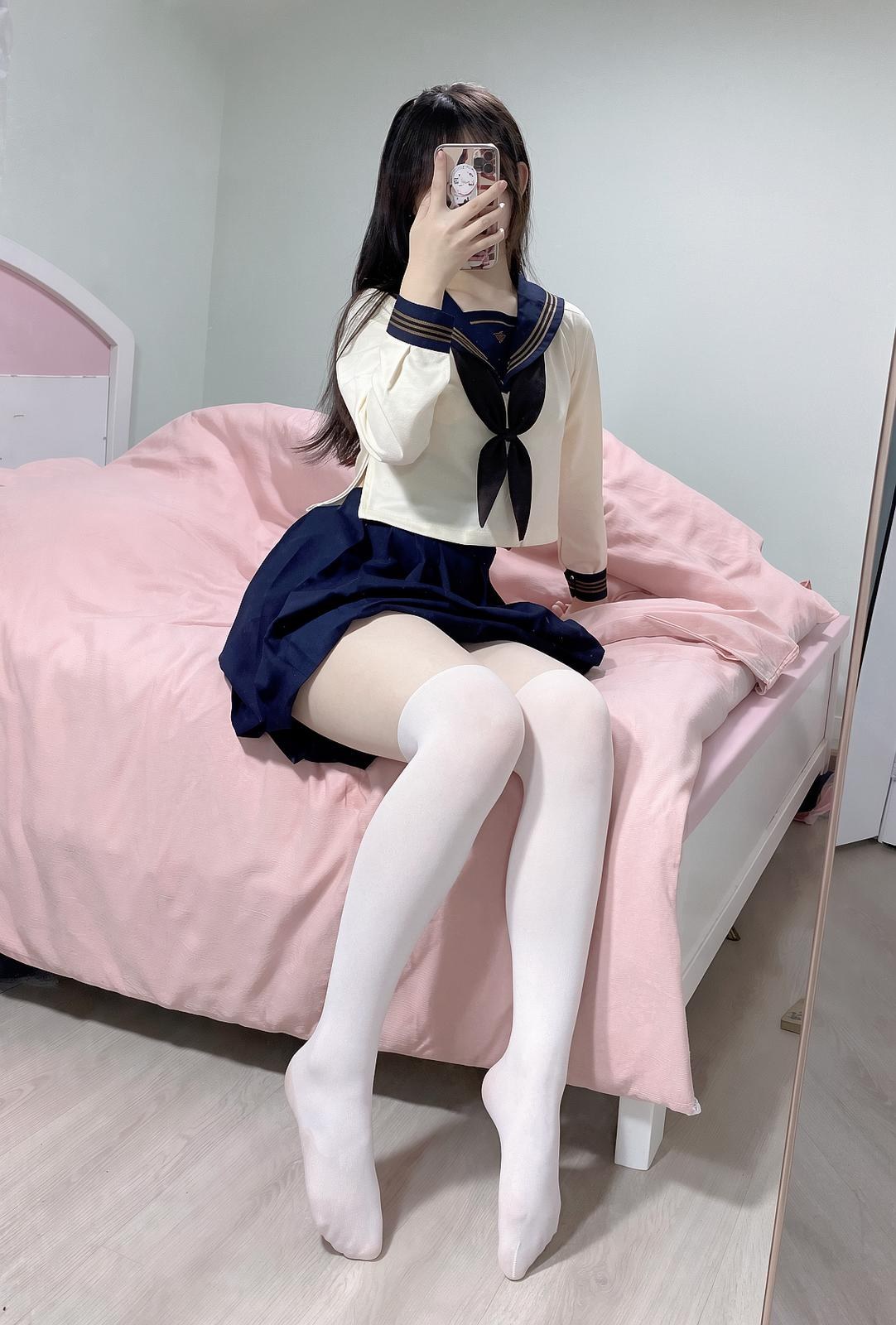 [私房] 刺卜(連連) - 白虎私撮合集 #02、黒レース白スト天使と拘束 163P46V