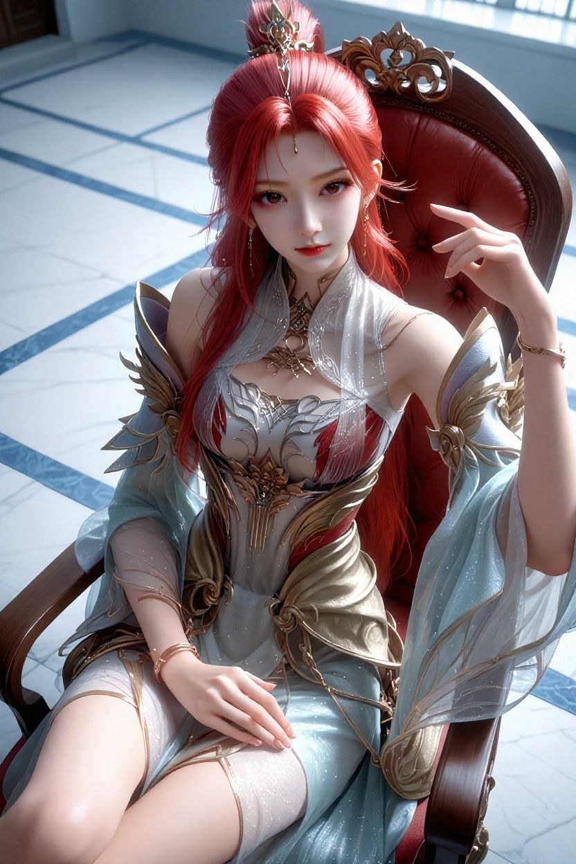 AI Porn - Apotheosis Huo Yuner fantasy hanfu character gallery long hair AI Adult Gallery 110P