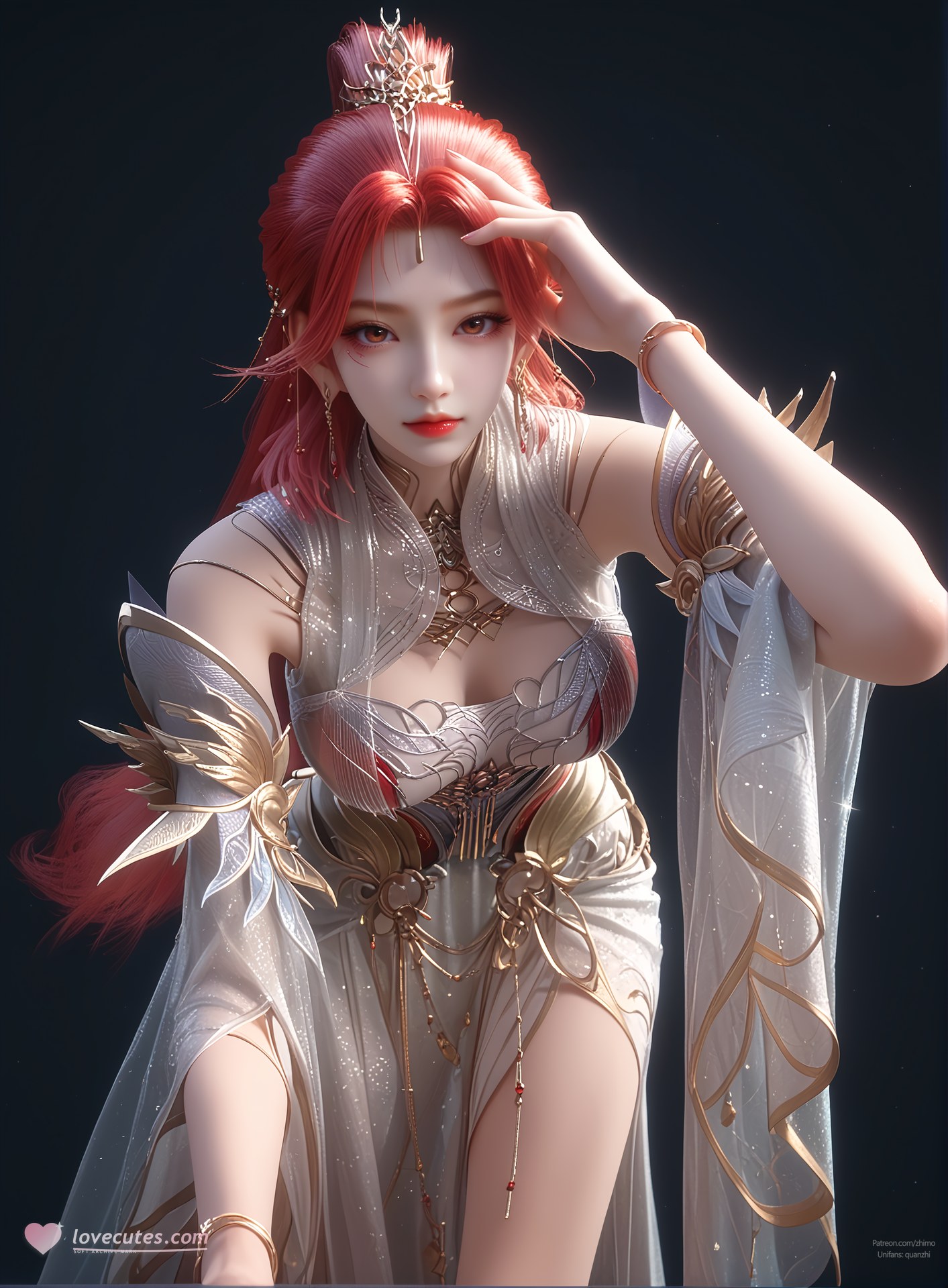 AI Porn - Apotheosis Huo Yuner 고풍 캐릭터 갤러리 긴 머리 AI 이미지 갤러리 110P