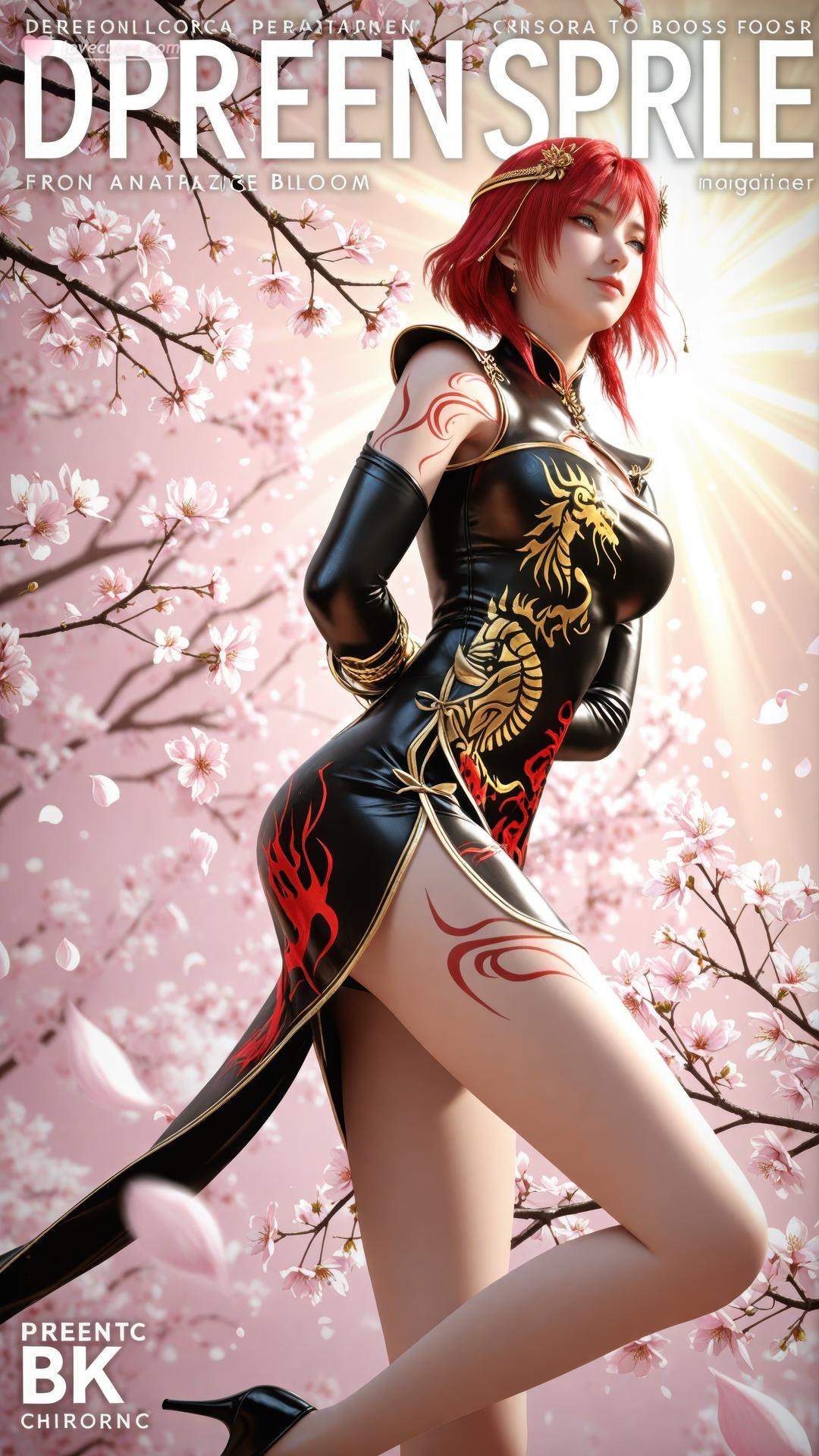 AI Porn - Apotheosis Zhu Wan fantasy hanfu character gallery long hair AI Adult Gallery 89P