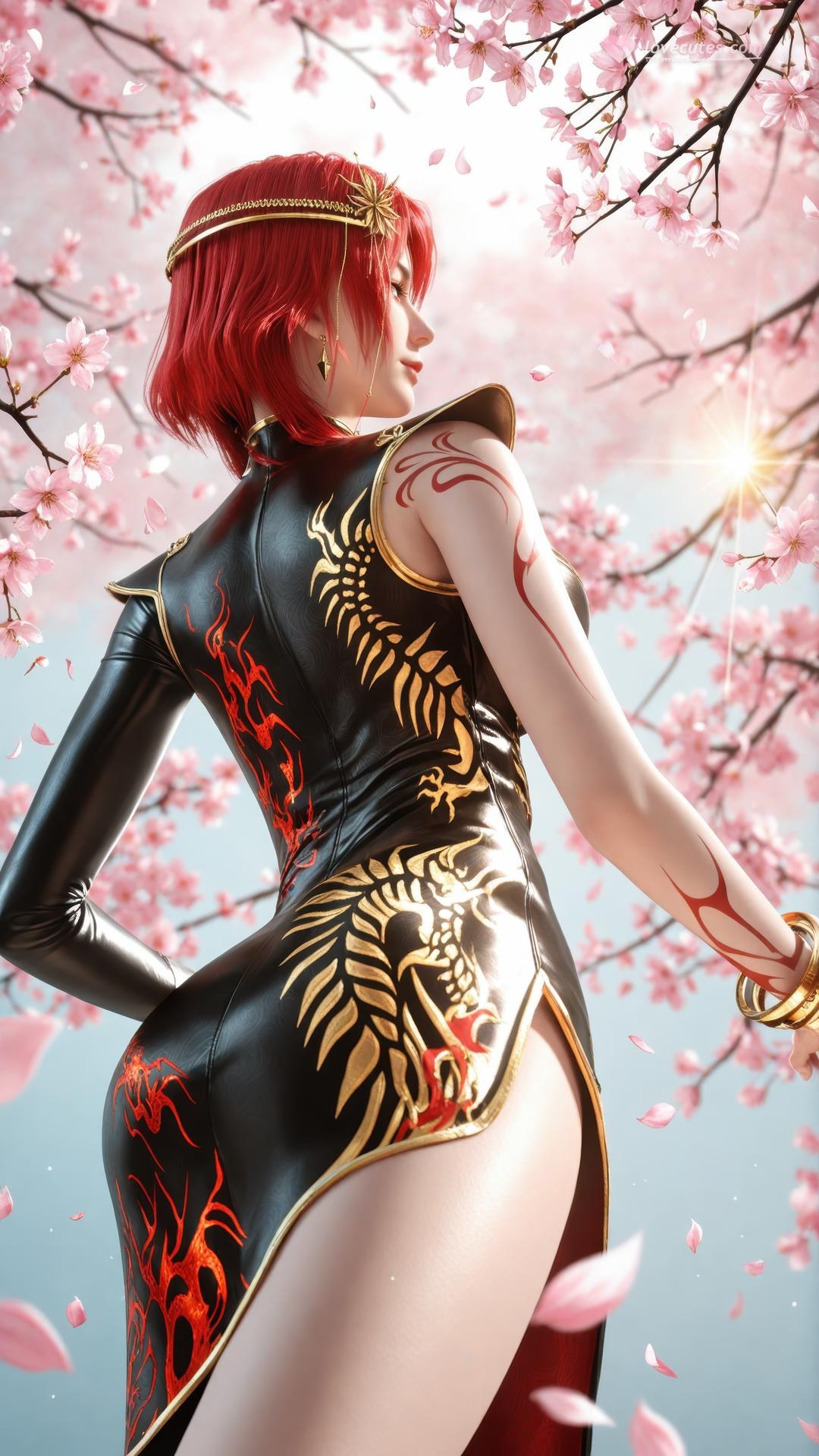 AI Porn - Apotheosis Zhu Wan 고풍 캐릭터 갤러리 긴 머리 AI 이미지 갤러리 89P
