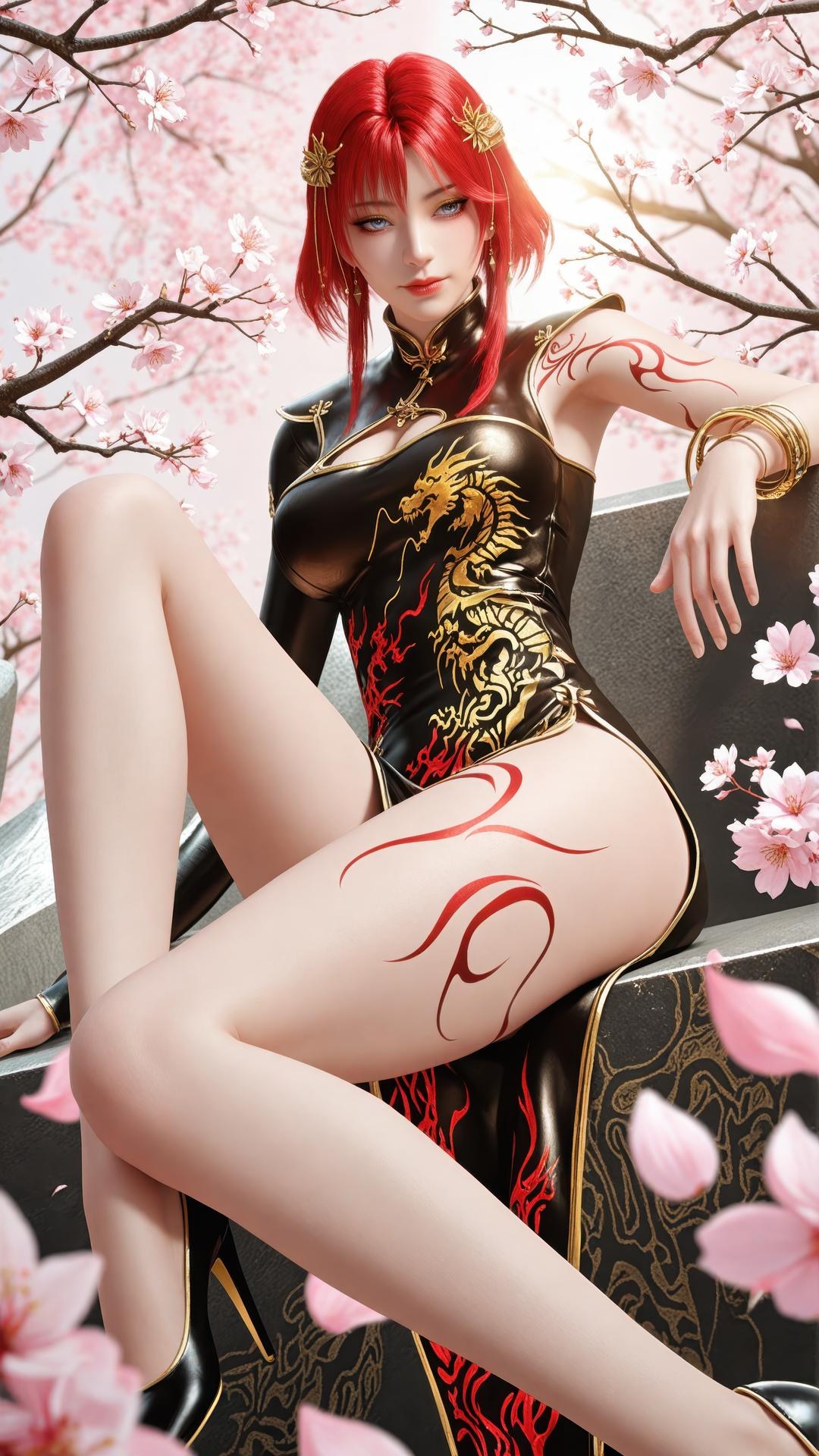 AI Porn - Apotheosis Zhu Wan 고풍 캐릭터 갤러리 긴 머리 AI 이미지 갤러리 89P