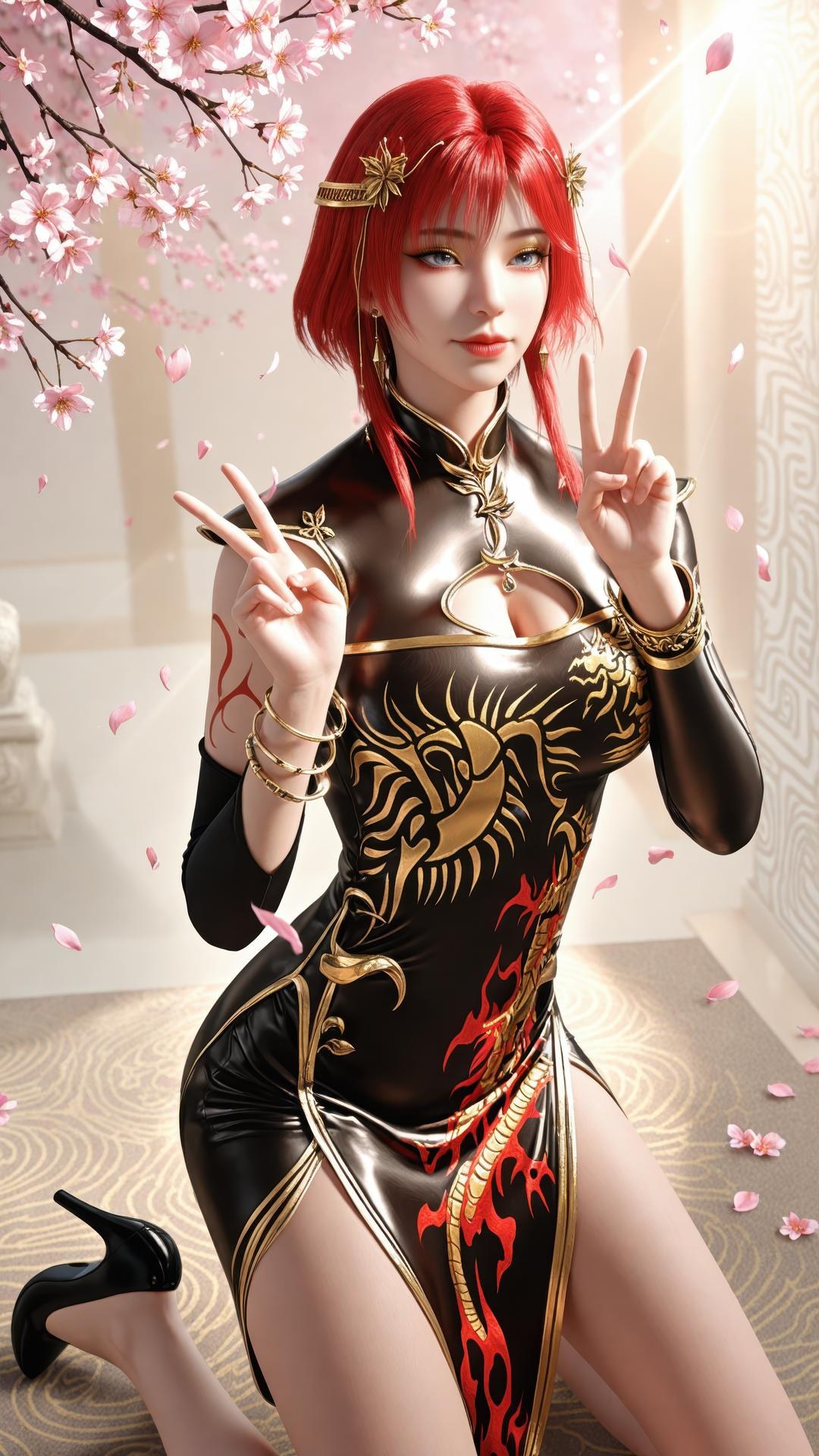 AI Porn - Apotheosis Zhu Wan 고풍 캐릭터 갤러리 긴 머리 AI 이미지 갤러리 89P