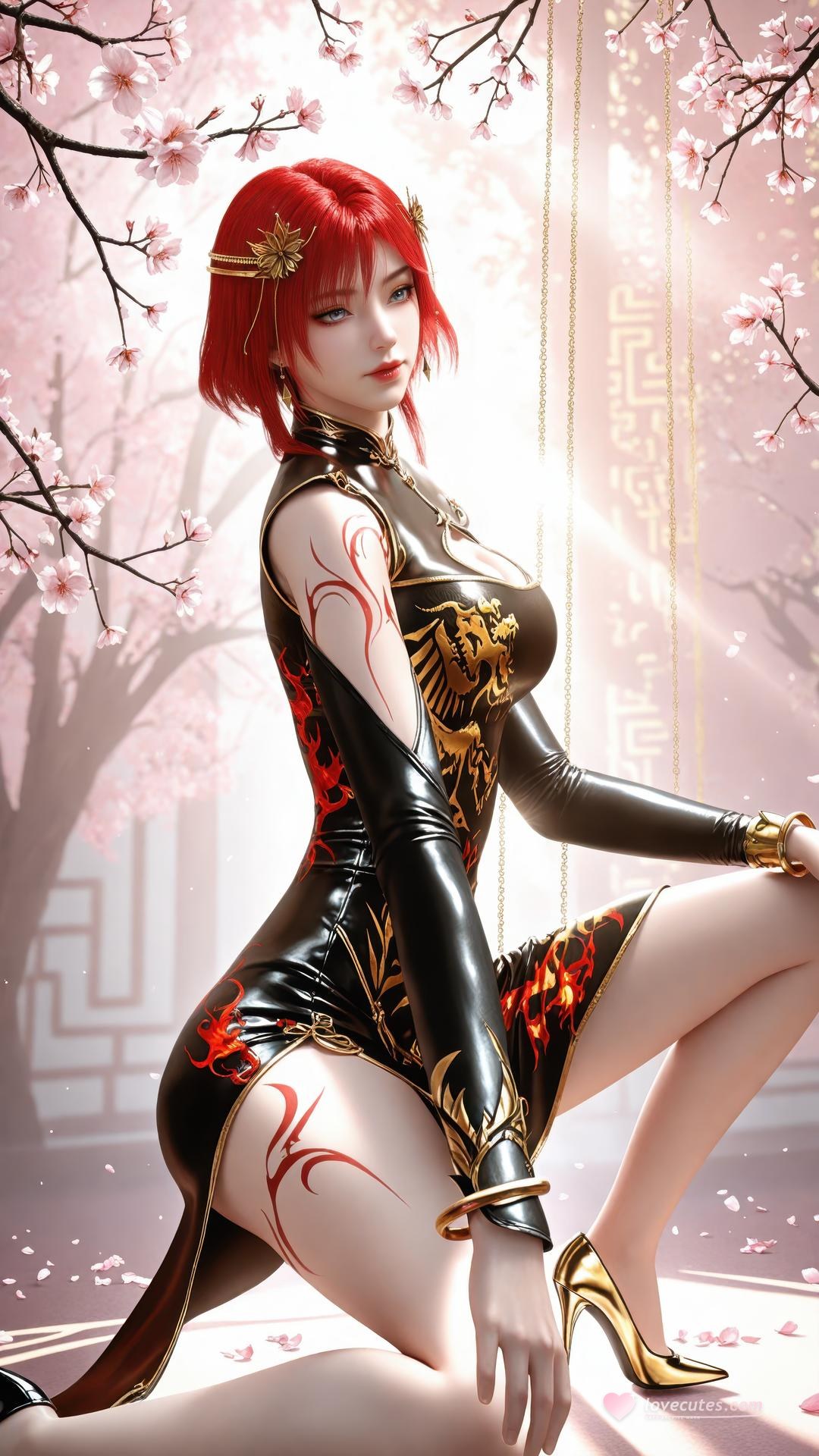 AI Porn - 百炼成神 朱绾 古風 キャラクター画像集 ロングヘア AI画像ギャラリー 89P