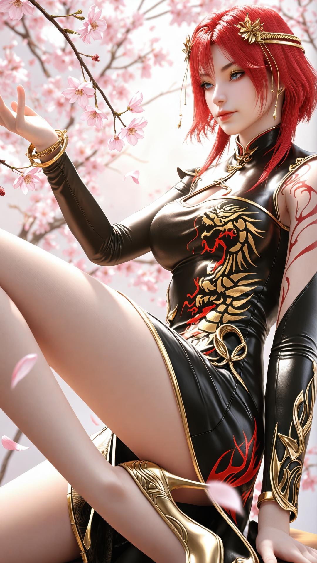 AI Porn - 百炼成神 朱绾 古風 キャラクター画像集 ロングヘア AI画像ギャラリー 89P