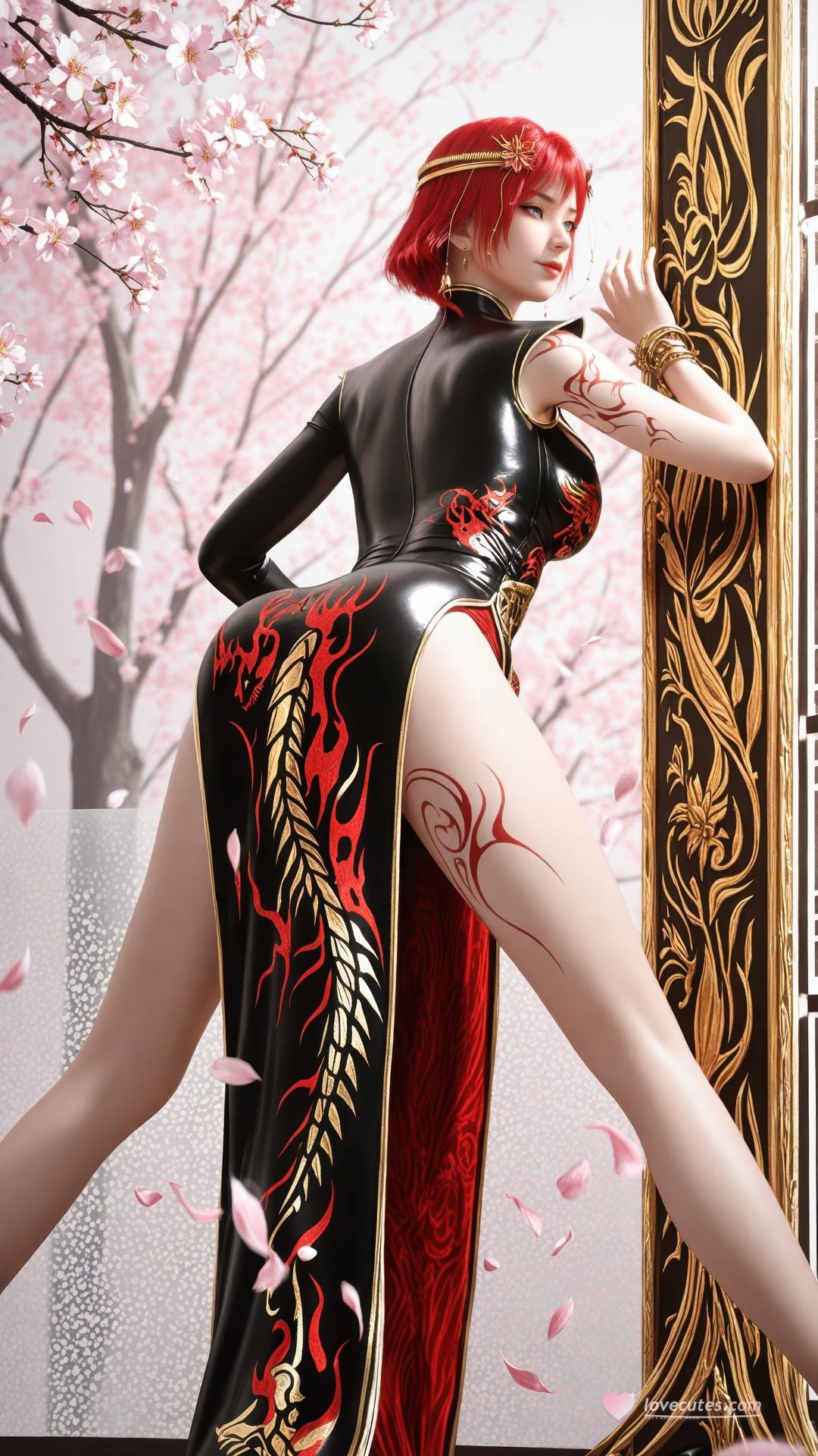 AI Porn - 百炼成神 朱绾 古風 キャラクター画像集 ロングヘア AI画像ギャラリー 89P