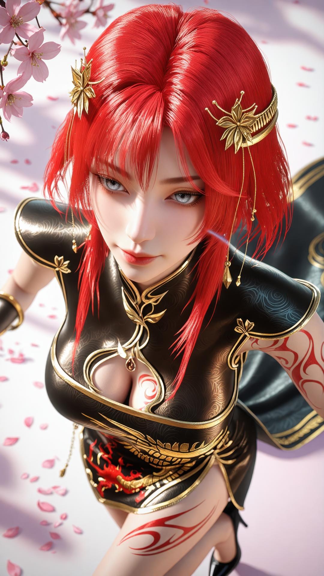 AI Porn - Apotheosis Zhu Wan cổ phong bộ ảnh nhân vật tóc dài bộ sưu tập AI 89P