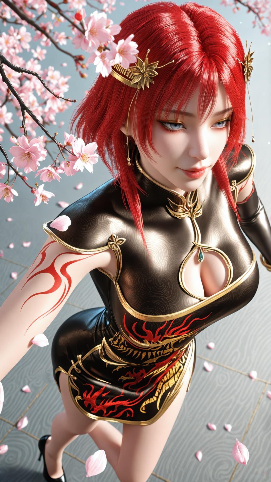 AI Porn - Apotheosis Zhu Wan cổ phong bộ ảnh nhân vật tóc dài bộ sưu tập AI 89P