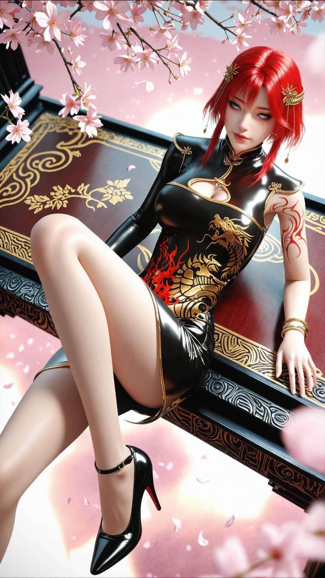 AI Porn - Apotheosis Zhu Wan cổ phong bộ ảnh nhân vật tóc dài bộ sưu tập AI 89P