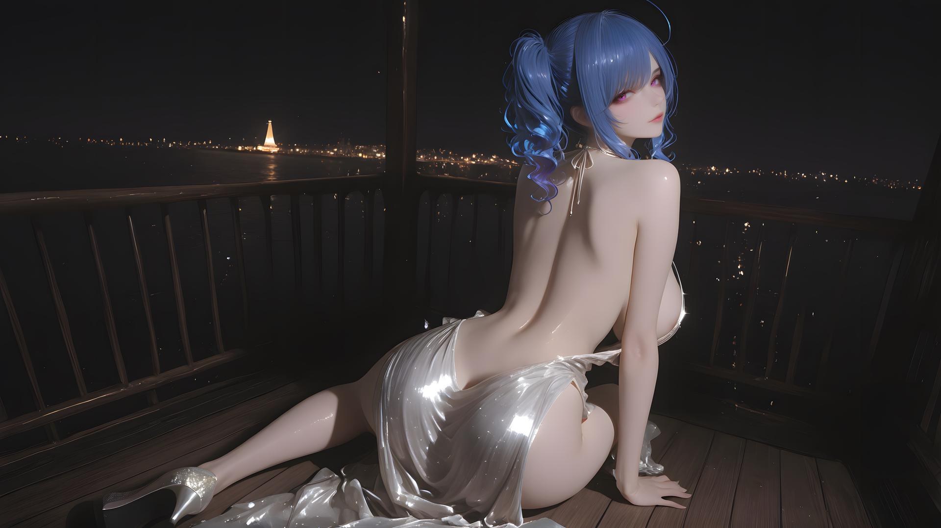 AI Porn - Azur Lane St. Louis tóc dài bộ ảnh nhân vật vòng một gợi cảm bộ sưu tập AI 174P