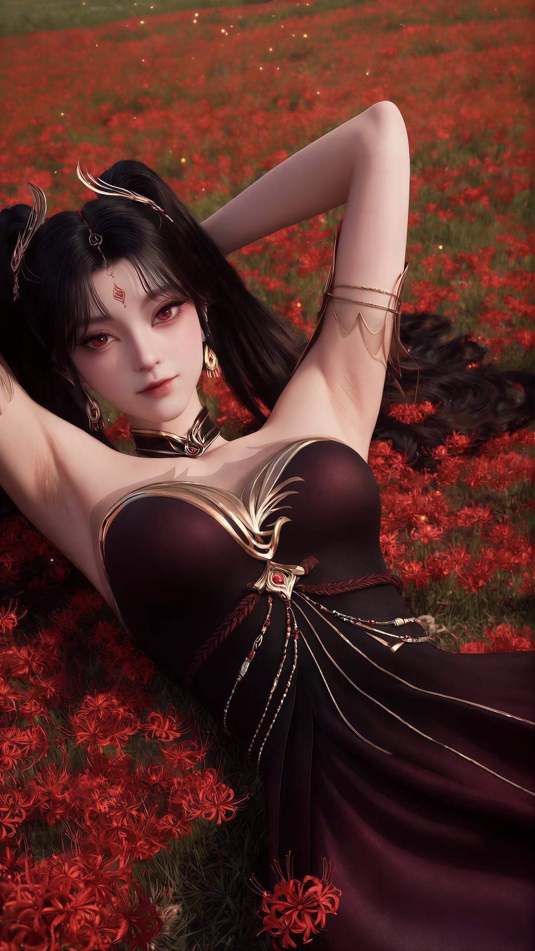 AI Porn - Dandan 캐릭터 갤러리 긴 머리 글래머 스타일 AI 이미지 갤러리 102P