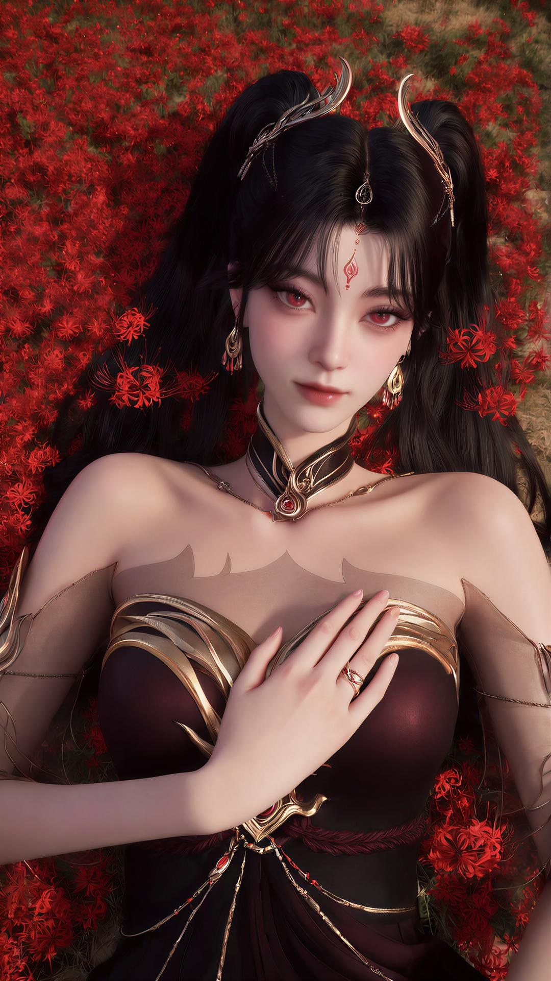AI Porn - Dandan 캐릭터 갤러리 긴 머리 글래머 스타일 AI 이미지 갤러리 102P