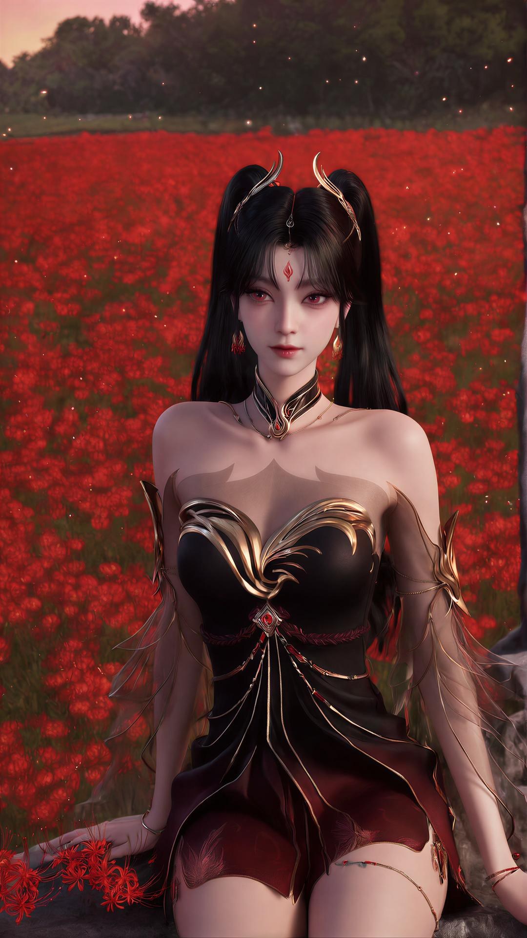 AI Porn - Dandan 캐릭터 갤러리 긴 머리 글래머 스타일 AI 이미지 갤러리 102P