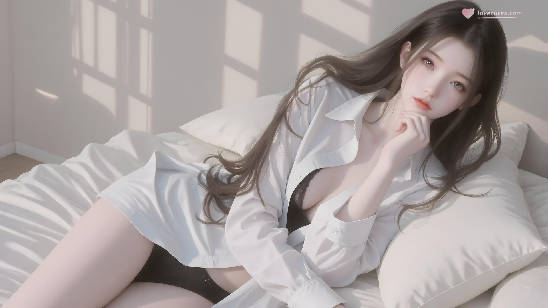 AI Porn - Lu Jiajia 고풍 캐릭터 갤러리 긴 머리 AI 이미지 갤러리 61P