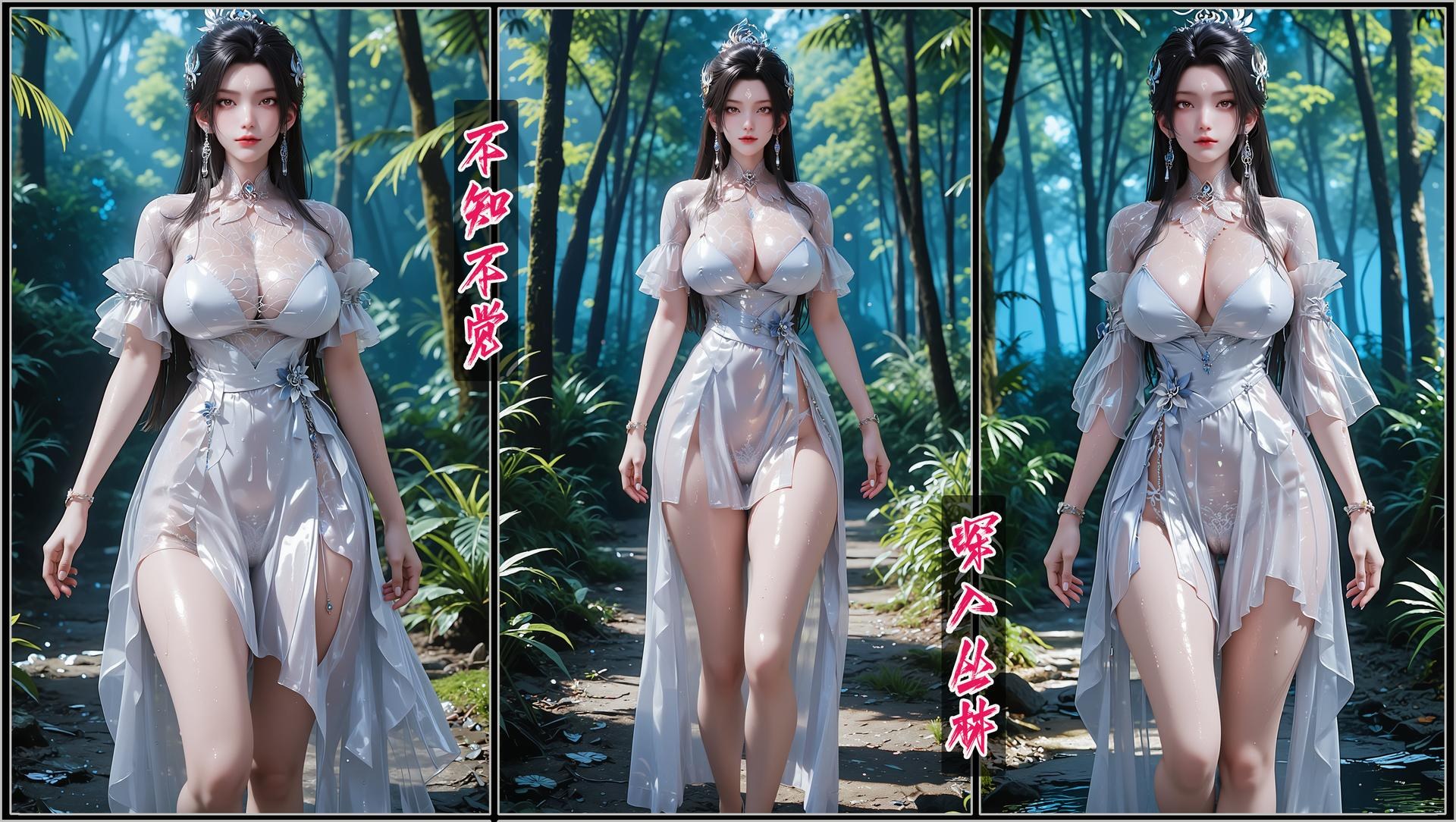 AI Porn - Lu Xueqi การผจญภัยยุทธภพ แฟนตาซีจีน แกลเลอรีตัวละคร แกลเลอรี AI 371P