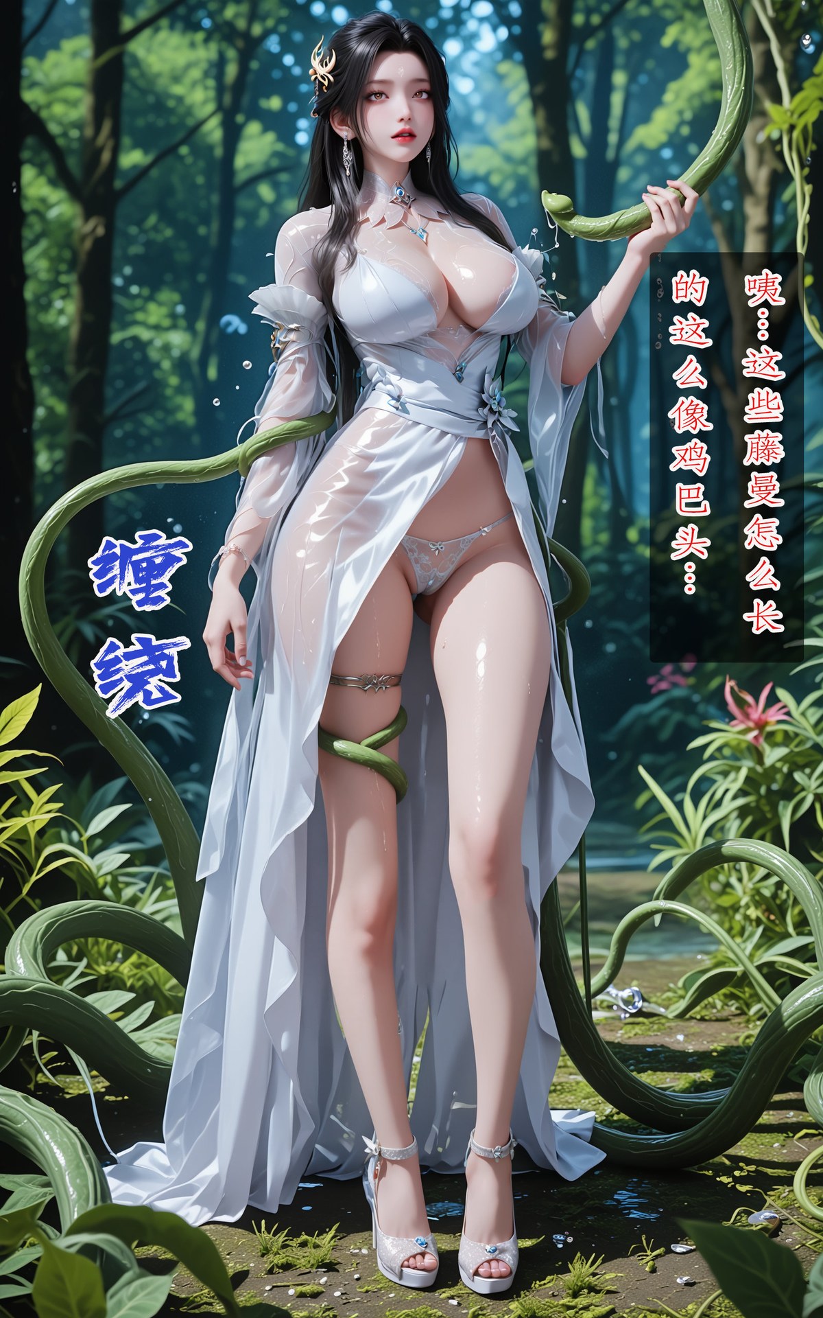 AI Porn - Lu Xueqi การผจญภัยยุทธภพ แฟนตาซีจีน แกลเลอรีตัวละคร แกลเลอรี AI 371P
