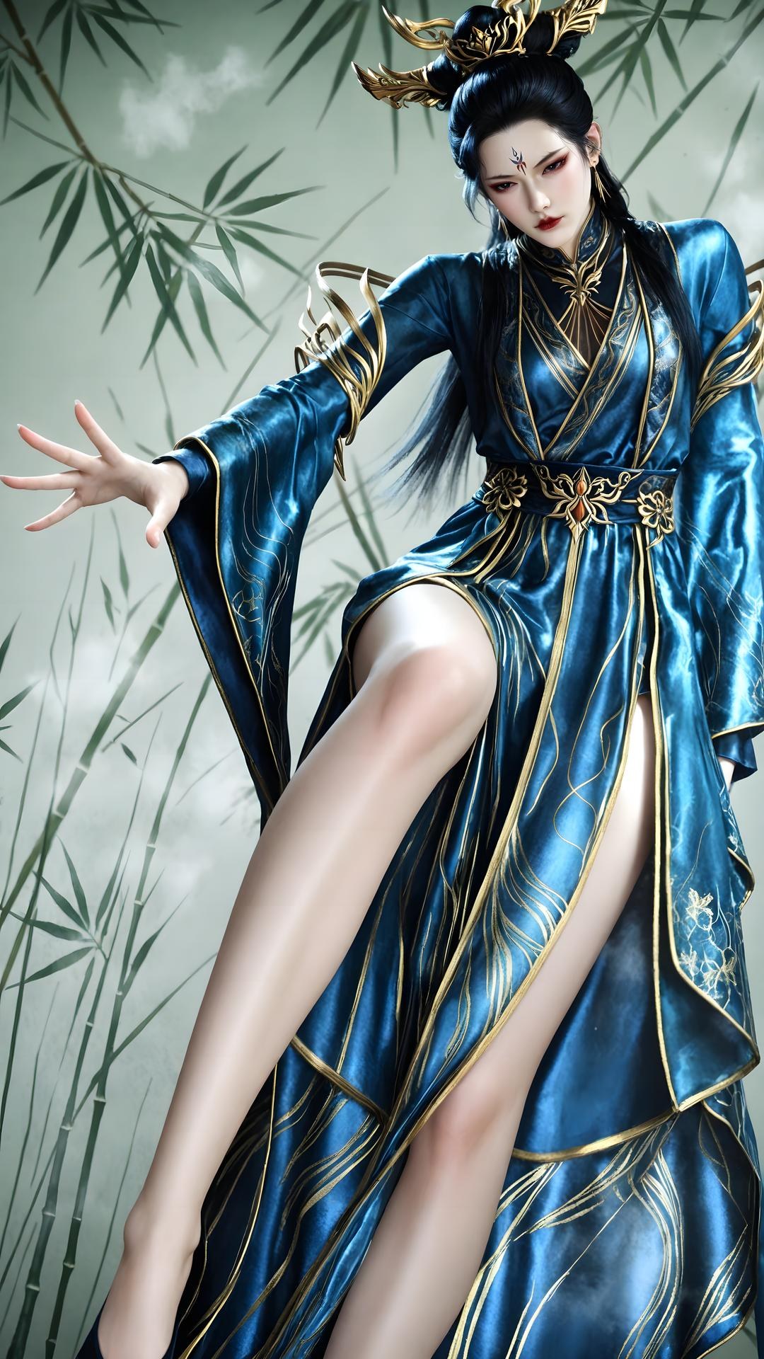 AI Porn - Qiu Dieyi fantasy hanfu character gallery long hair AI Adult Gallery 71P