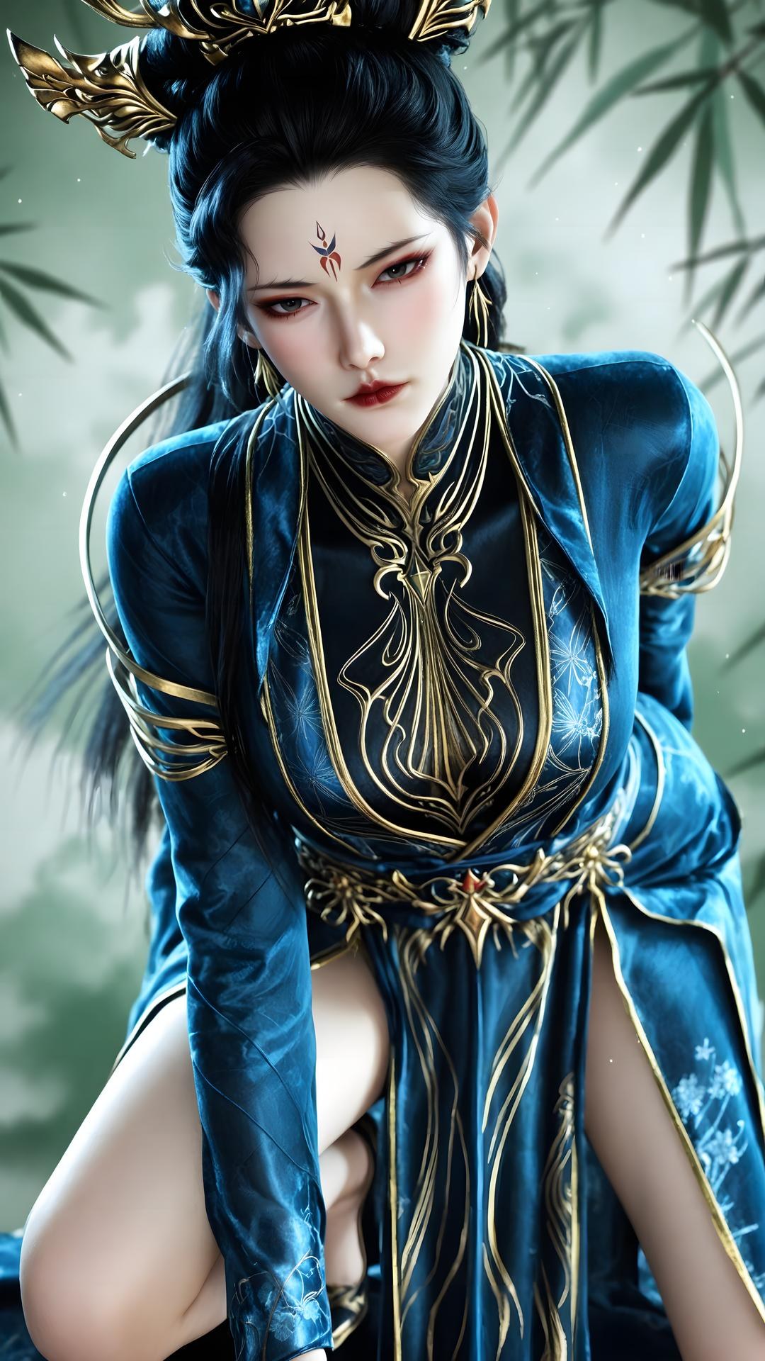 AI Porn - Qiu Dieyi 고풍 캐릭터 갤러리 긴 머리 AI 이미지 갤러리 71P