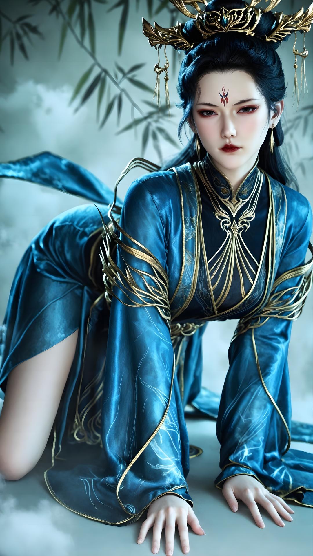 AI Porn - Qiu Dieyi 고풍 캐릭터 갤러리 긴 머리 AI 이미지 갤러리 71P