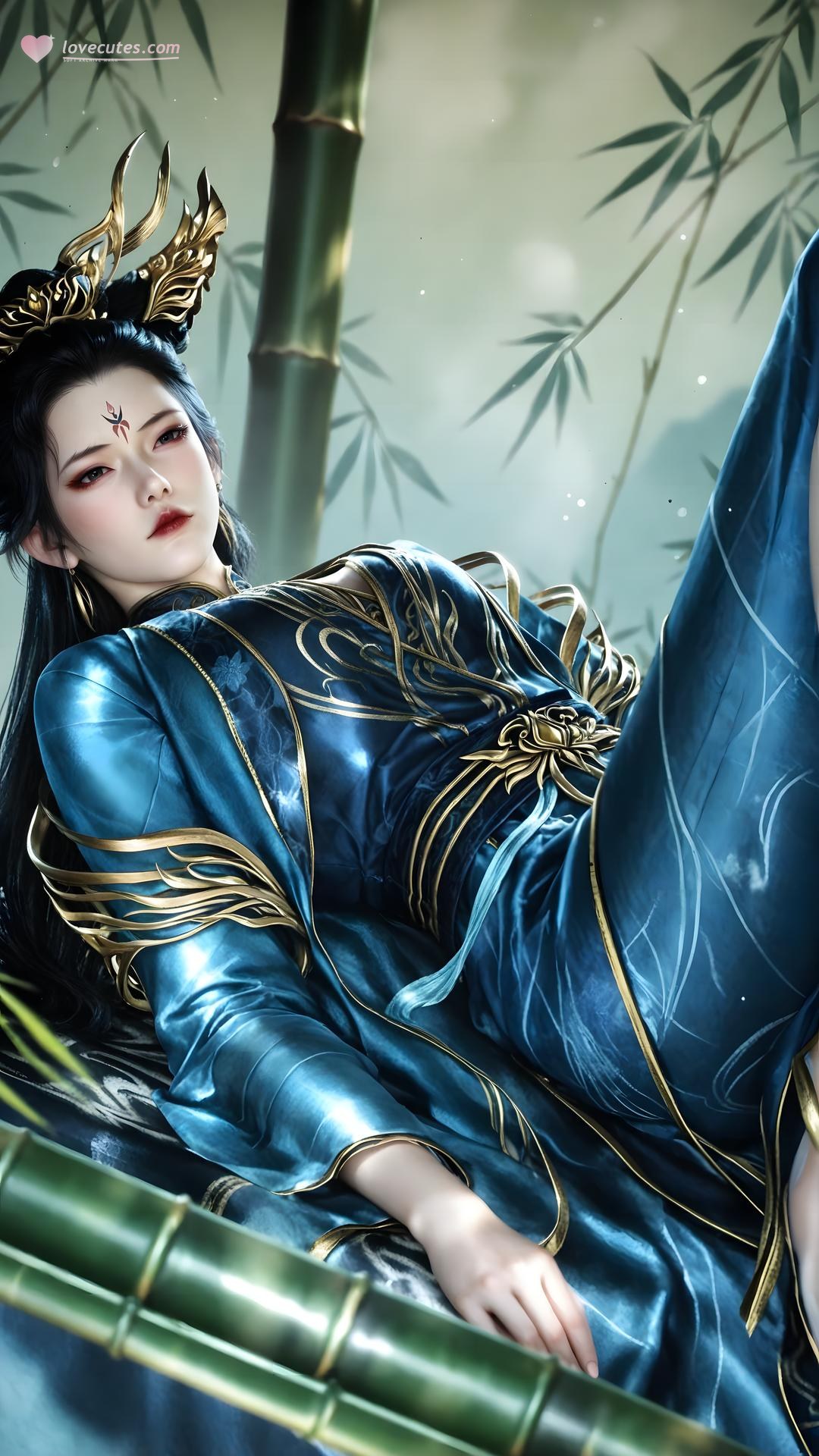AI Porn - Qiu Dieyi 고풍 캐릭터 갤러리 긴 머리 AI 이미지 갤러리 71P