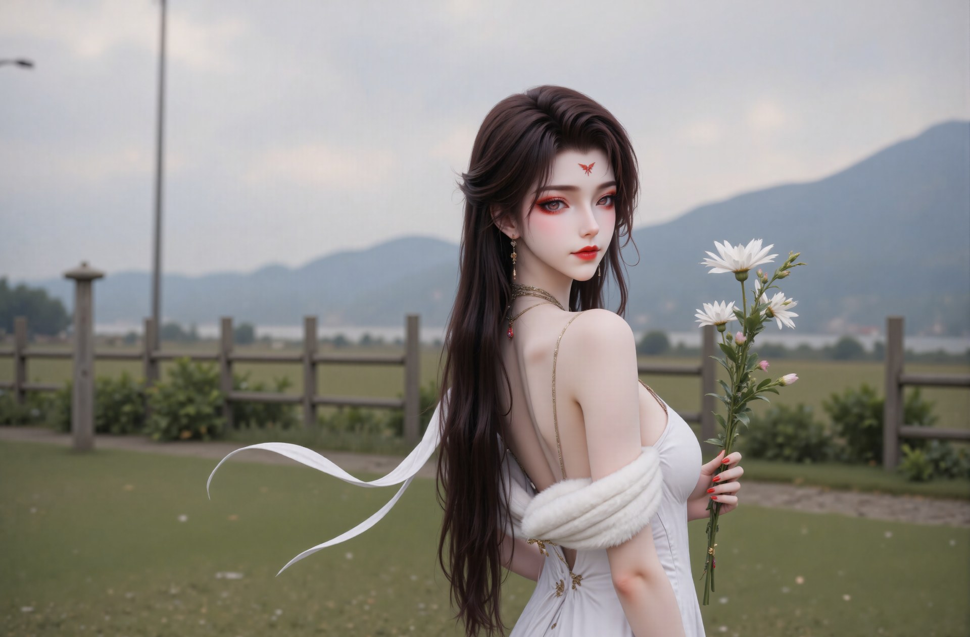 AI Porn - Xidi fantasy hanfu character gallery long hair AI Adult Gallery 71P