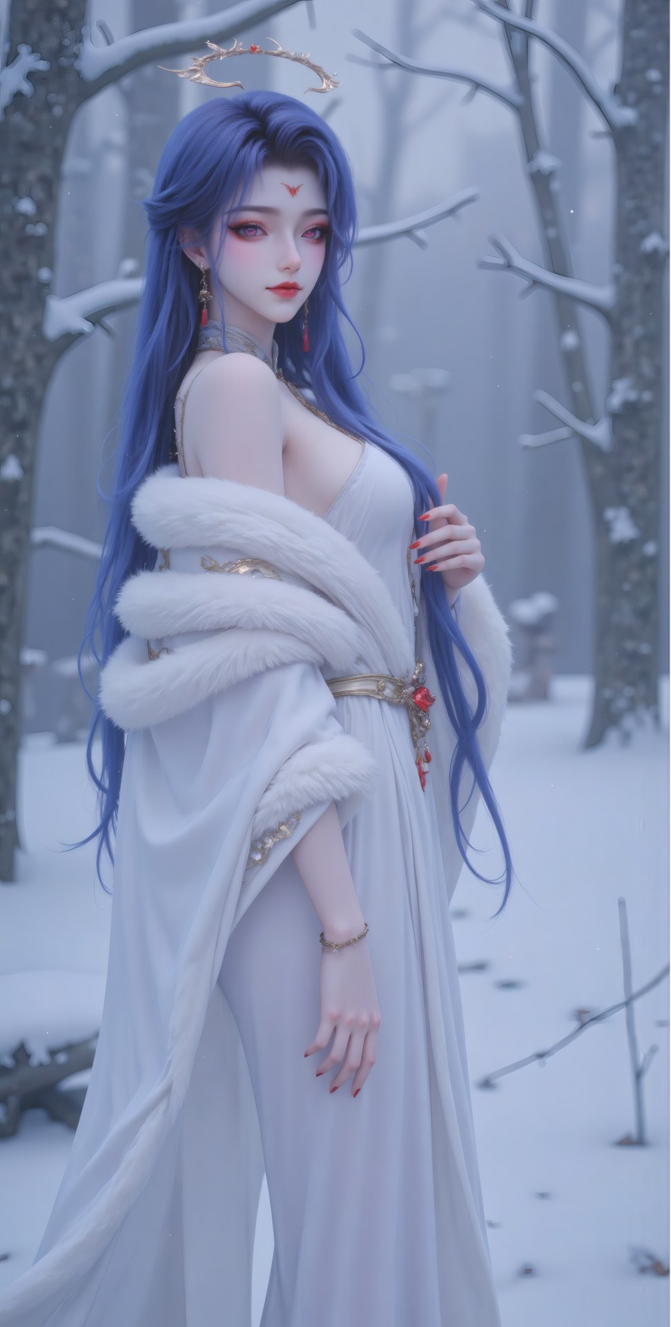 AI Porn - Xidi 고풍 캐릭터 갤러리 긴 머리 AI 이미지 갤러리 71P