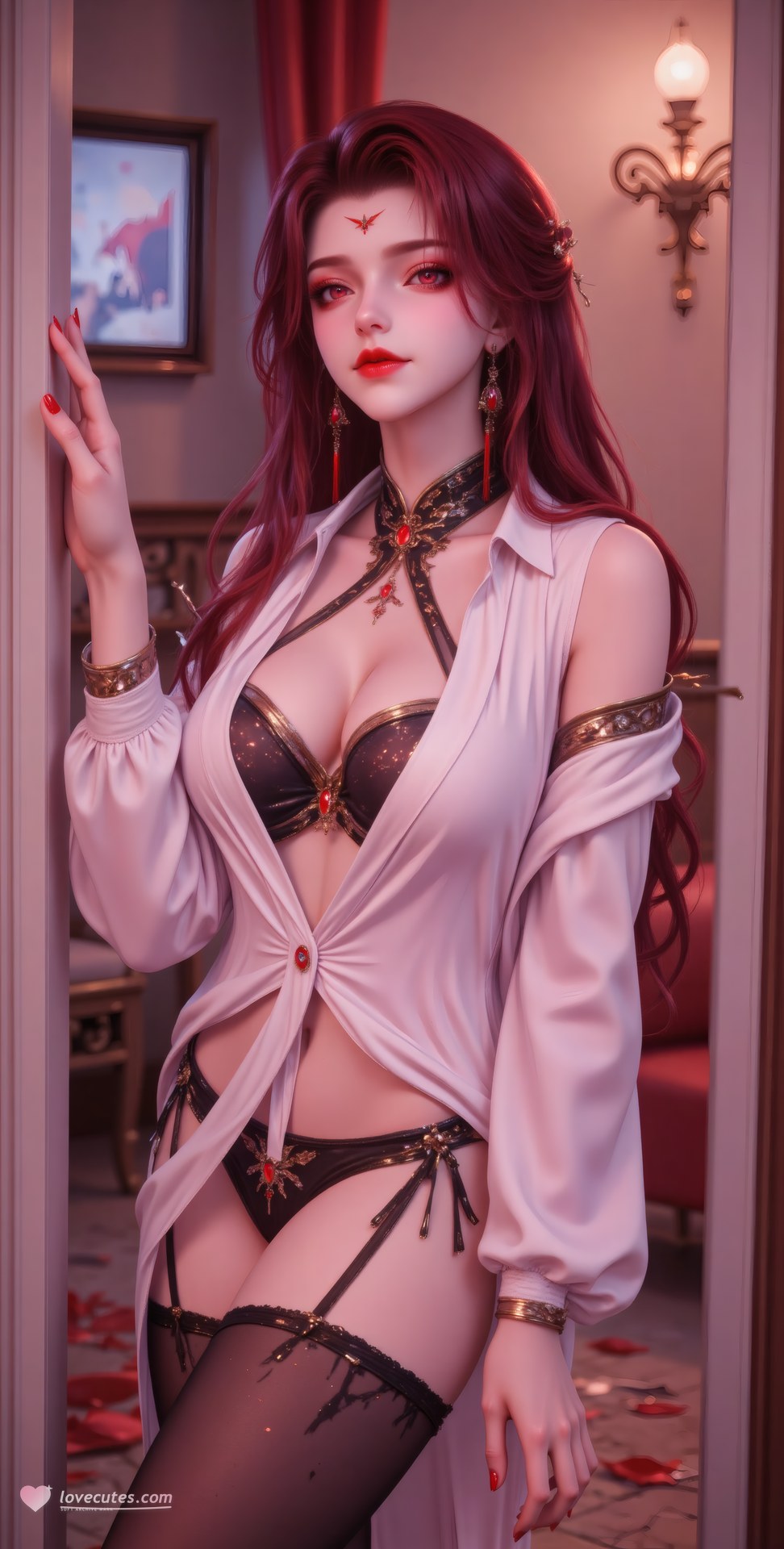 AI Porn - Xidi 고풍 캐릭터 갤러리 긴 머리 AI 이미지 갤러리 71P