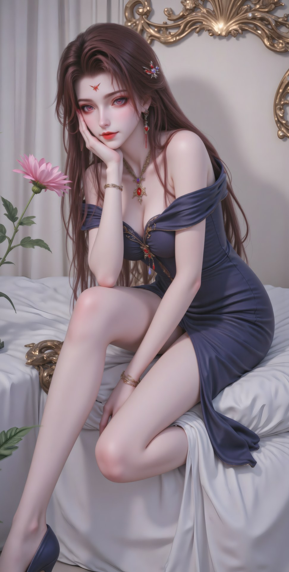 AI Porn - Xidi 고풍 캐릭터 갤러리 긴 머리 AI 이미지 갤러리 71P