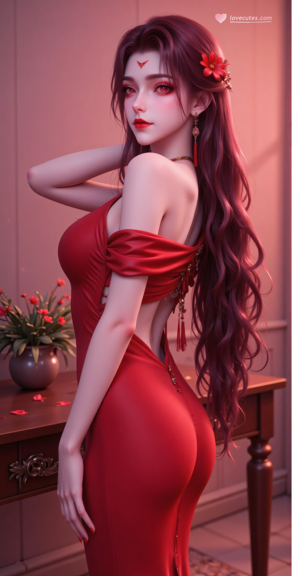 AI Porn - Xidi 고풍 캐릭터 갤러리 긴 머리 AI 이미지 갤러리 71P