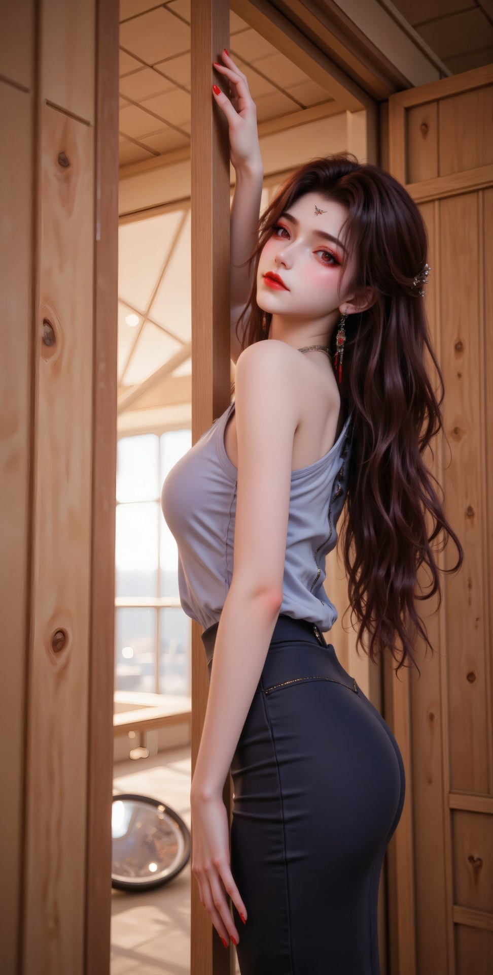 AI Porn - Xidi 고풍 캐릭터 갤러리 긴 머리 AI 이미지 갤러리 71P