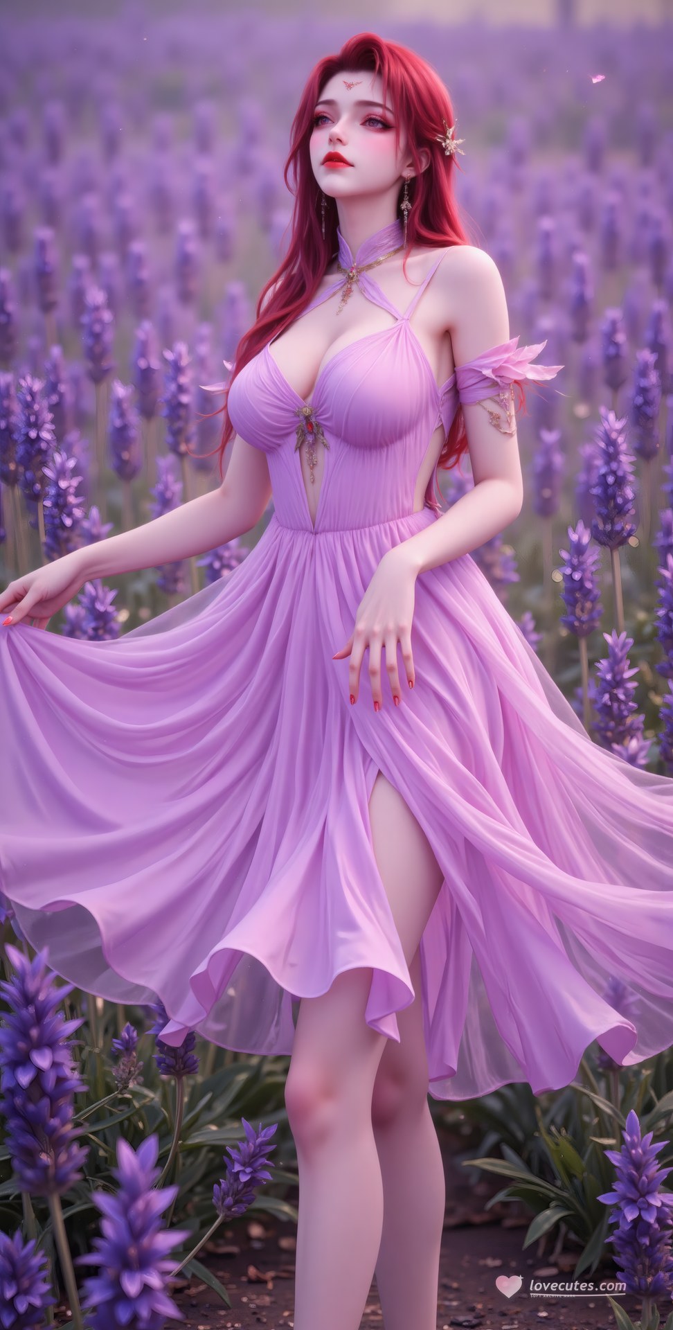AI Porn - Xidi cổ phong bộ ảnh nhân vật tóc dài bộ sưu tập AI 71P