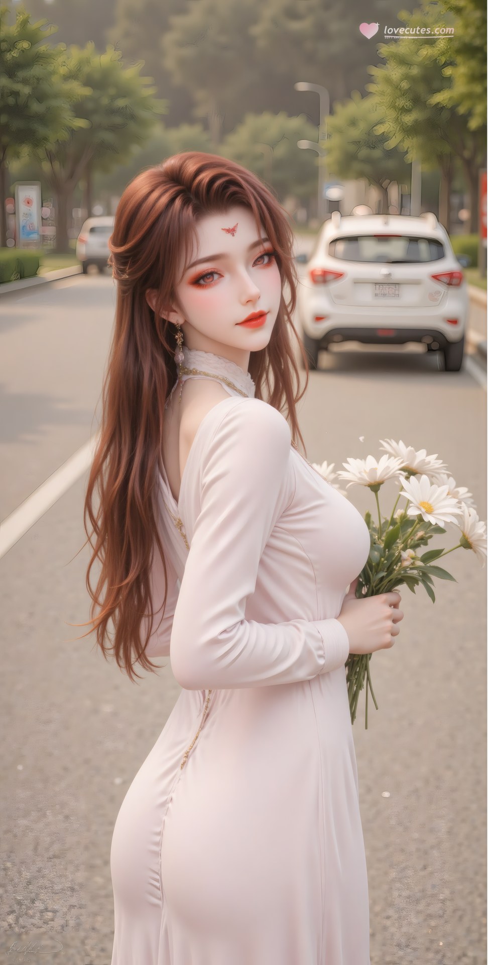 AI Porn - Xidi cổ phong bộ ảnh nhân vật tóc dài bộ sưu tập AI 71P
