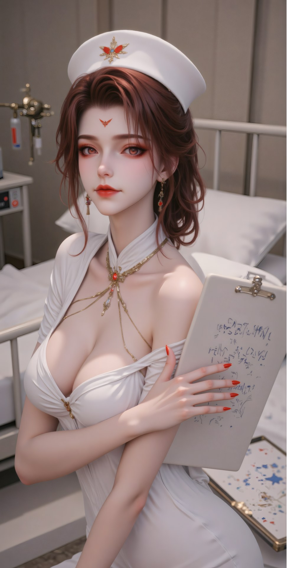 AI Porn - Xidi cổ phong bộ ảnh nhân vật tóc dài bộ sưu tập AI 71P