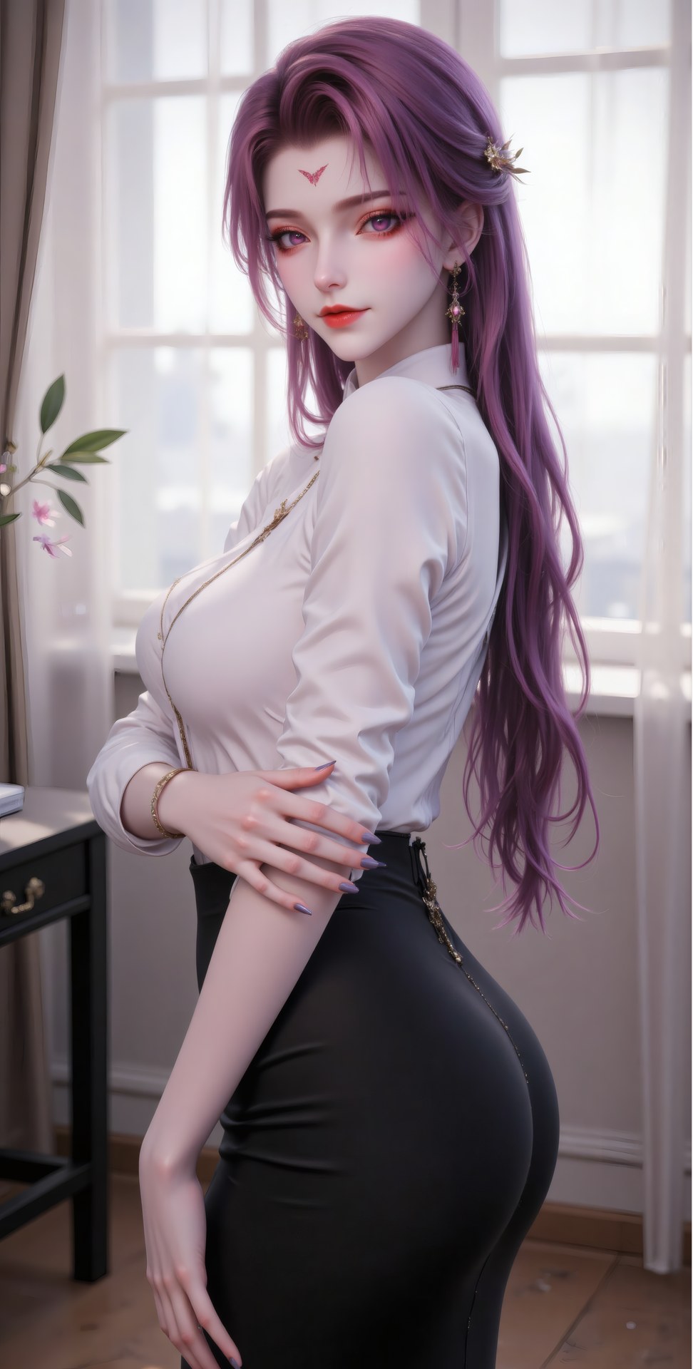 AI Porn - Xidi 고풍 캐릭터 갤러리 긴 머리 AI 이미지 갤러리 71P