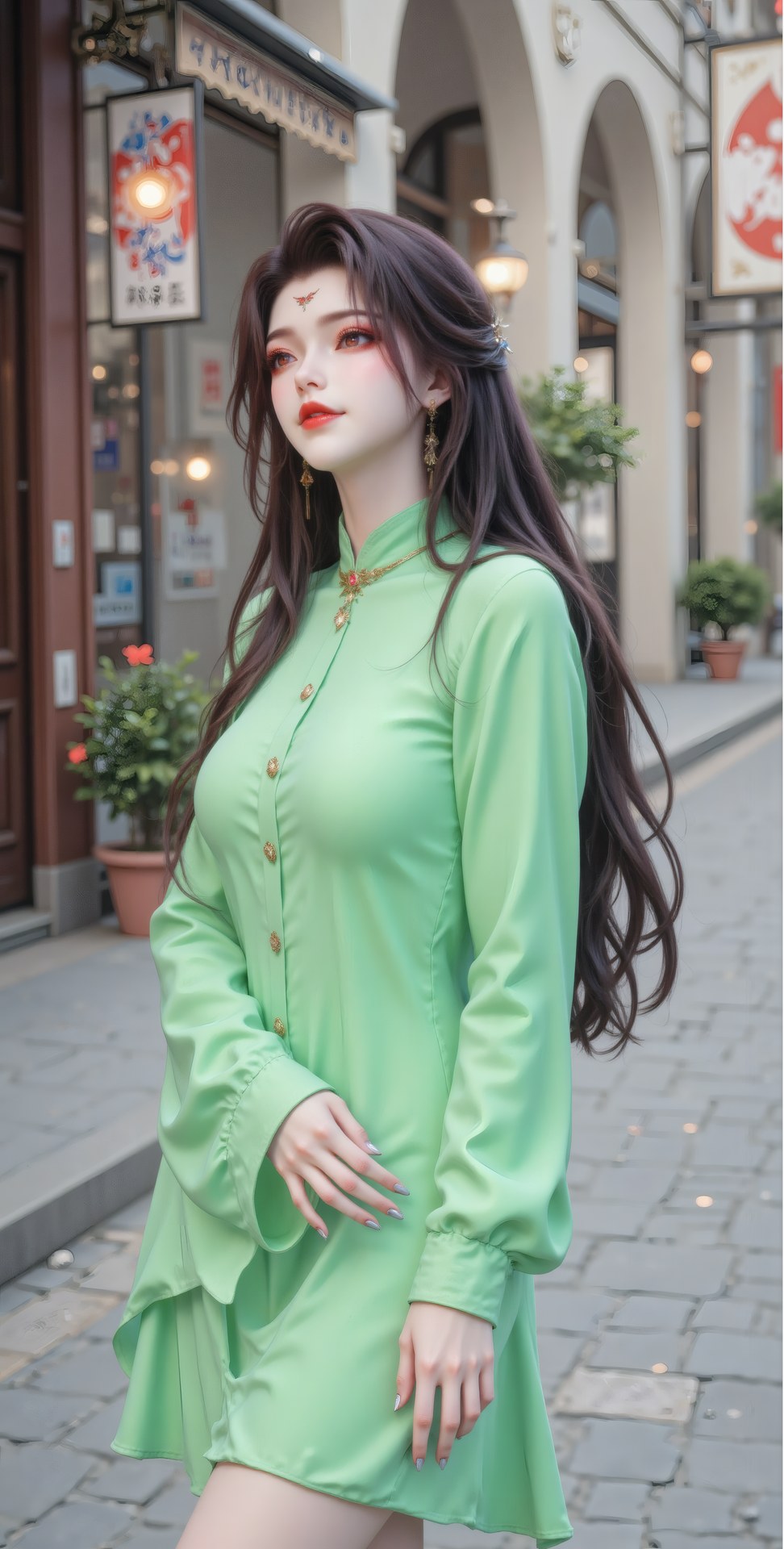 AI Porn - 西迪：古风角色寫真長髮AI成人向圖集 71P