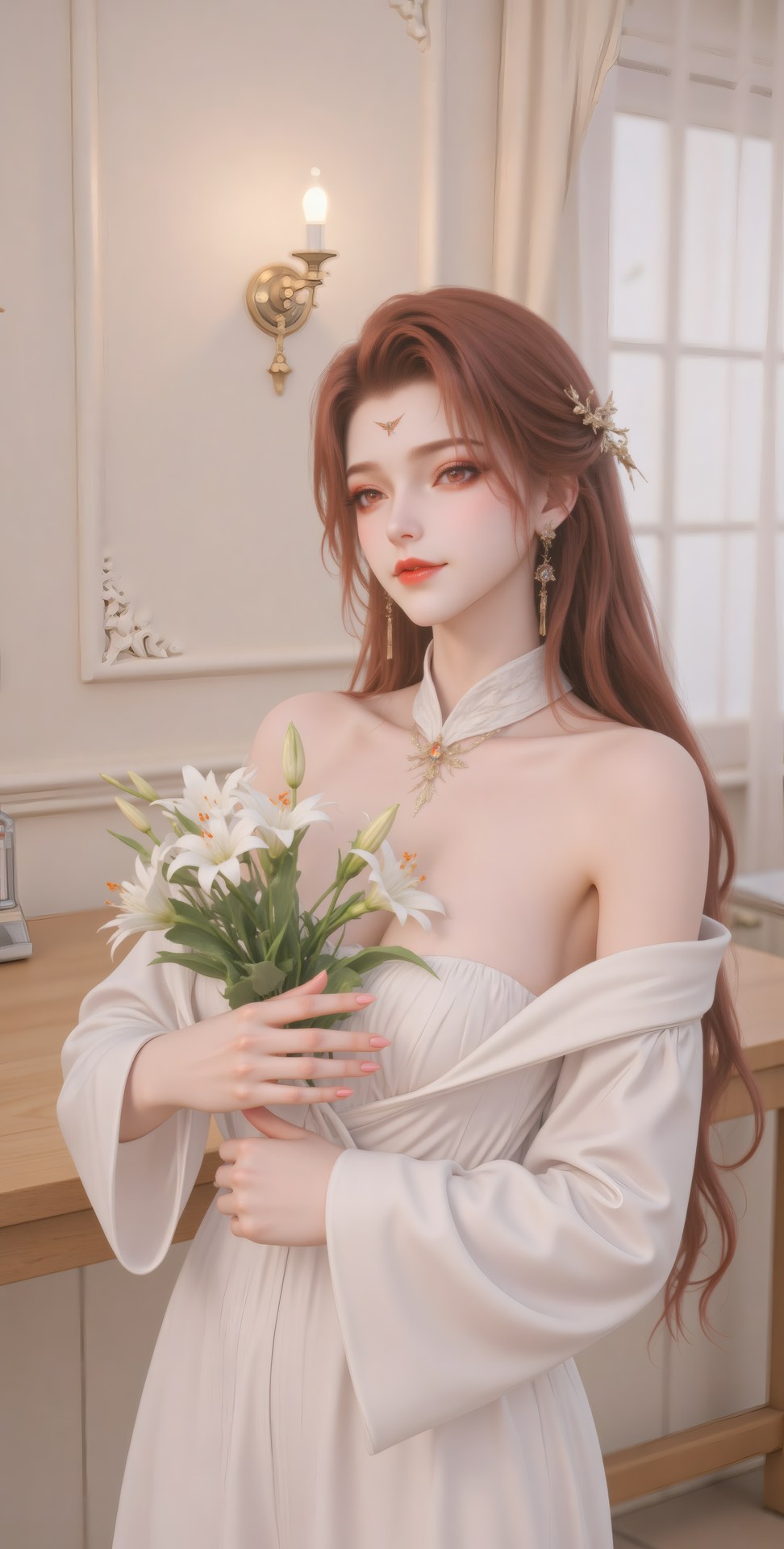 AI Porn - 西迪：古风角色寫真長髮AI成人向圖集 71P