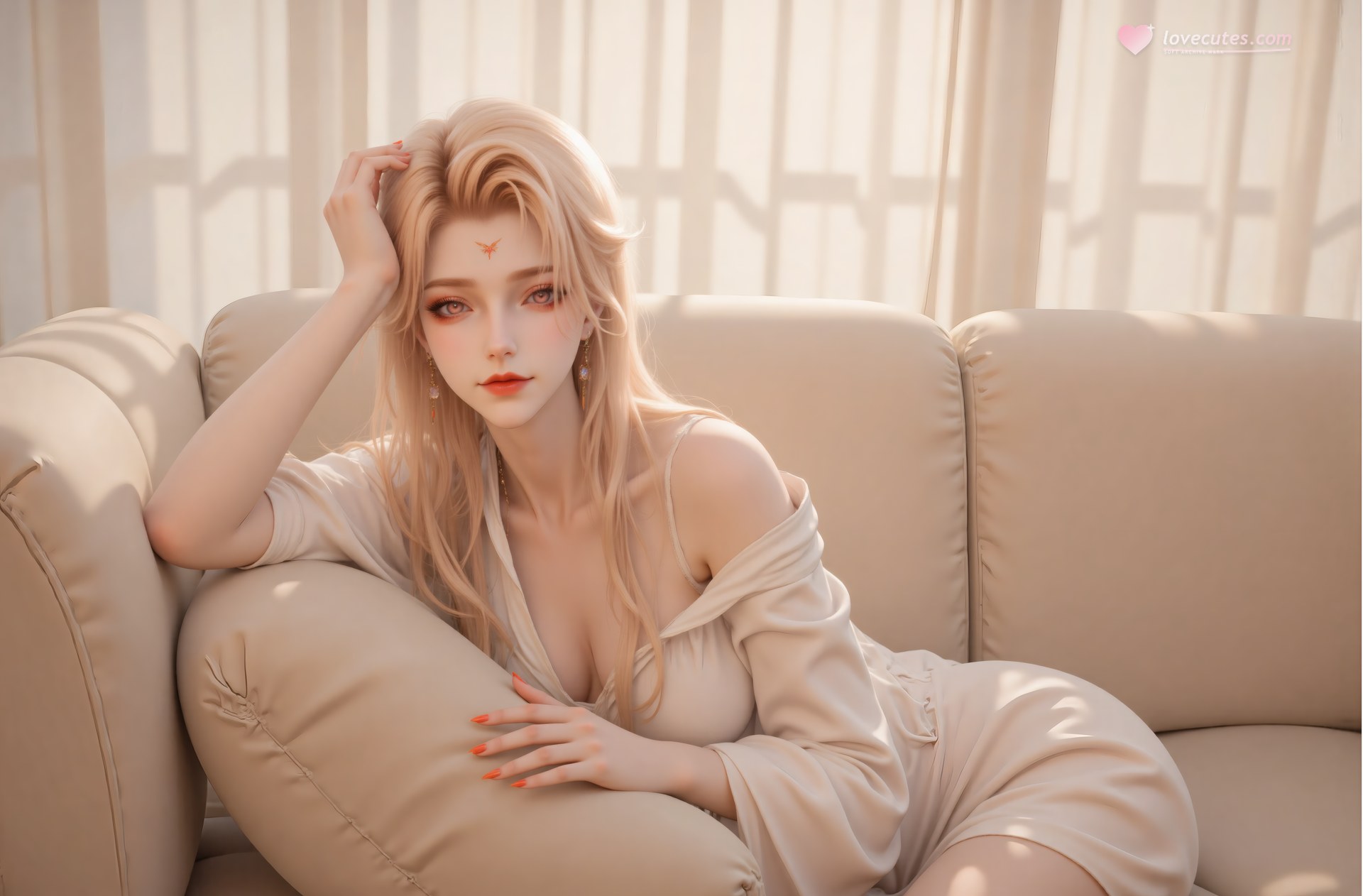 AI Porn - 西迪：古风角色寫真長髮AI成人向圖集 71P
