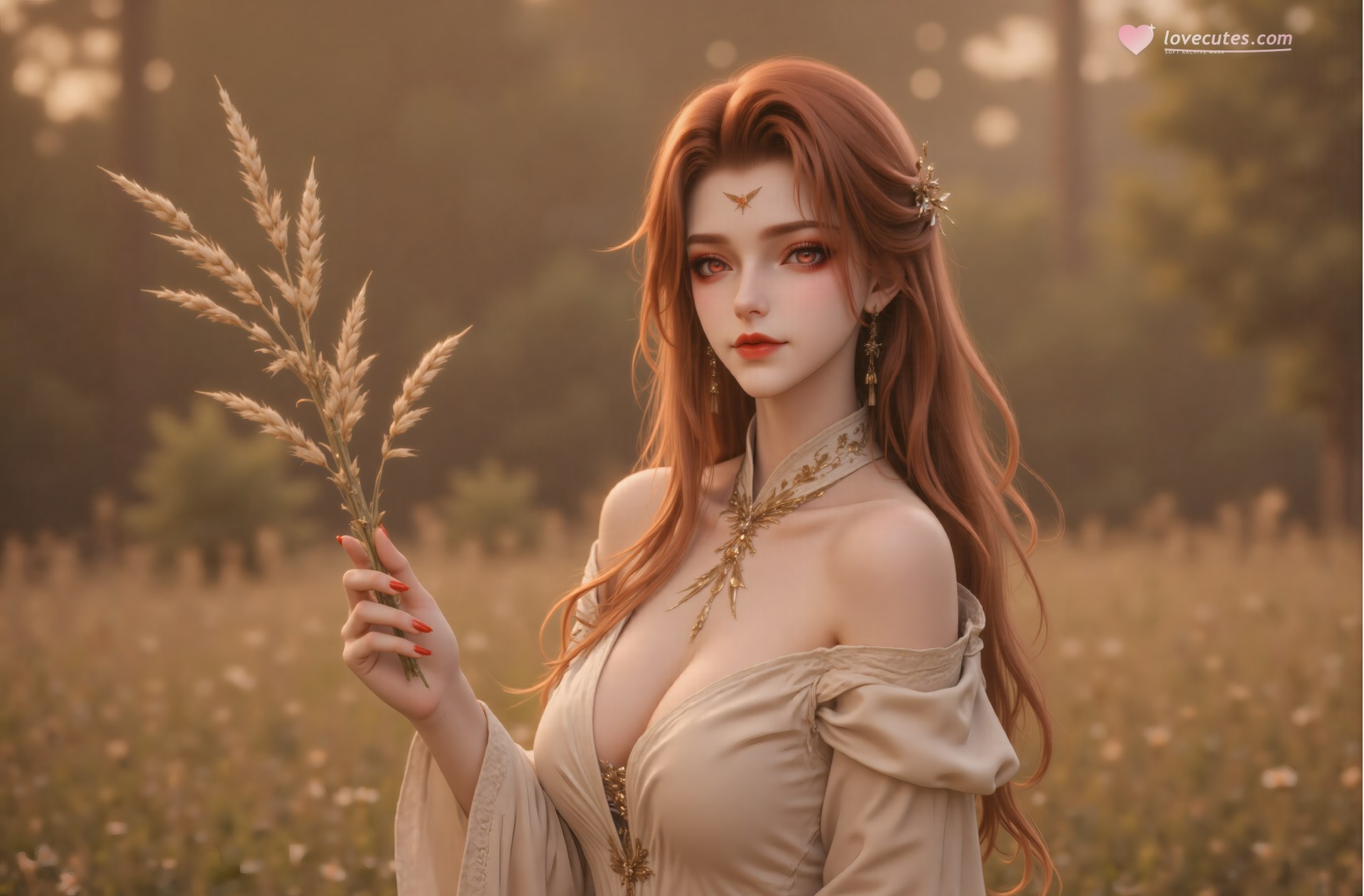 AI Porn - 西迪：古风角色寫真長髮AI成人向圖集 71P