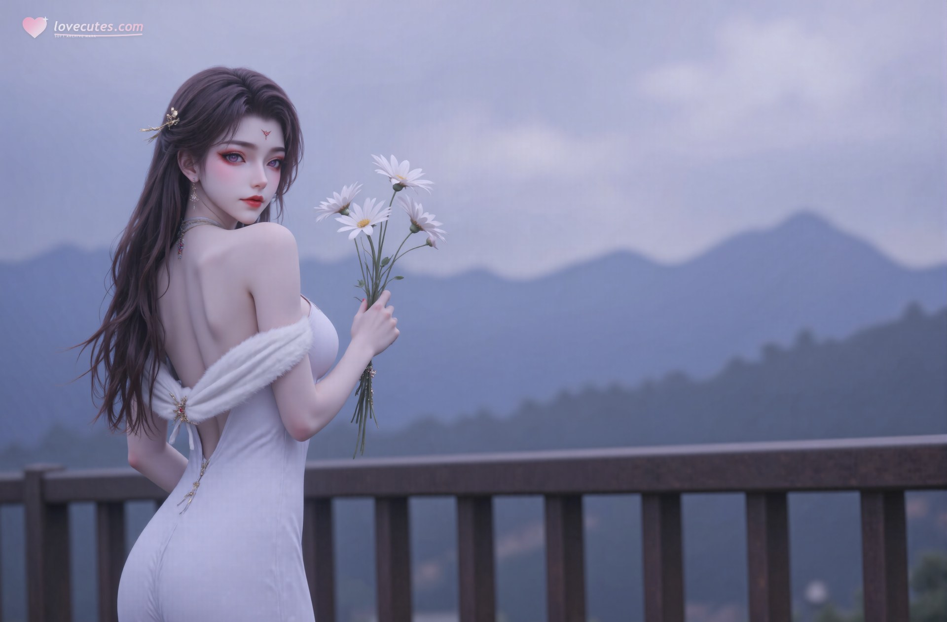 AI Porn - 西迪：古风角色寫真長髮AI成人向圖集 71P