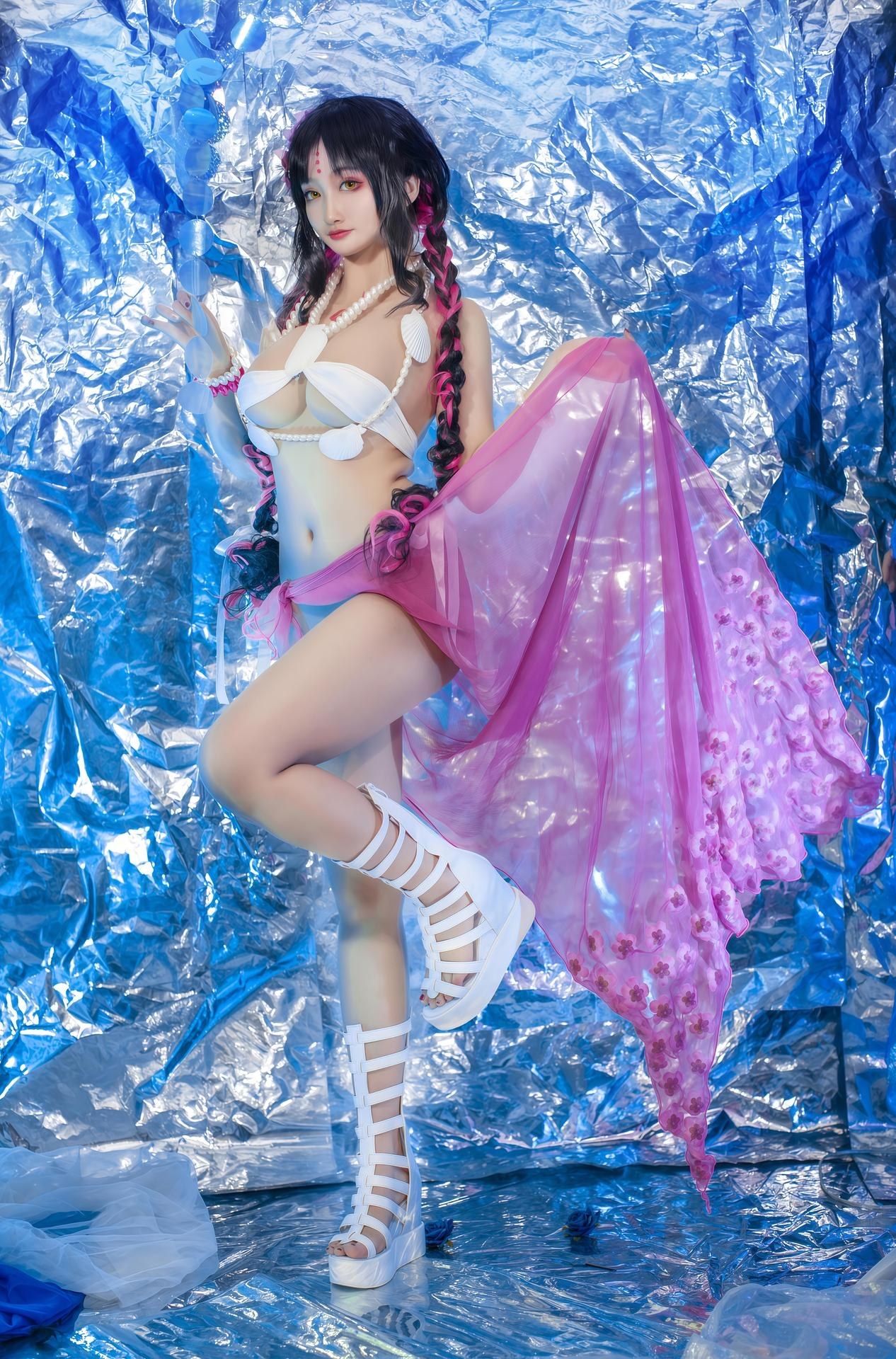 [cosplay] LoLiSAMA - 殺生院水着 コスプレ 34P