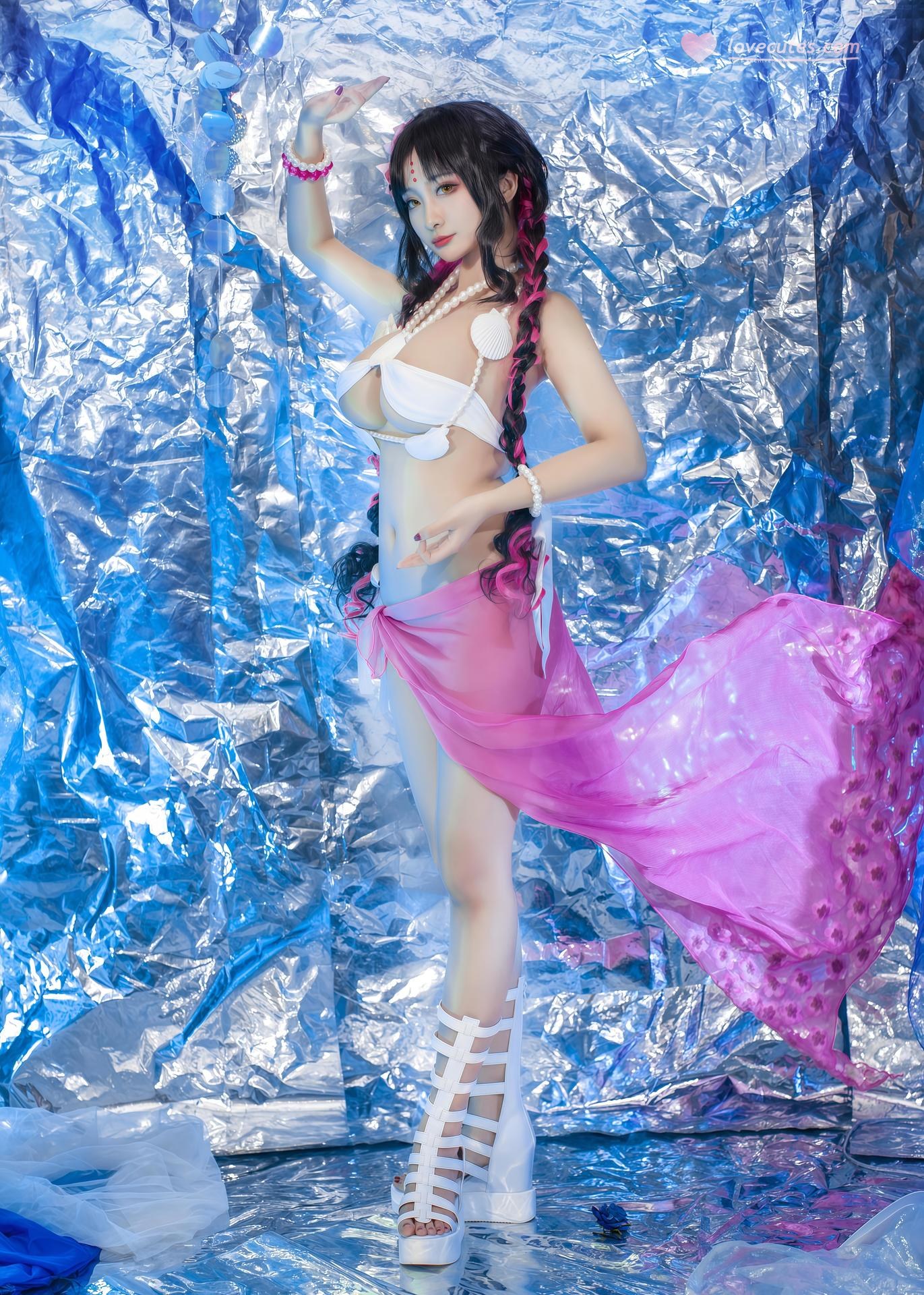 [cosplay] LoLiSAMA - 殺生院水着 コスプレ 34P
