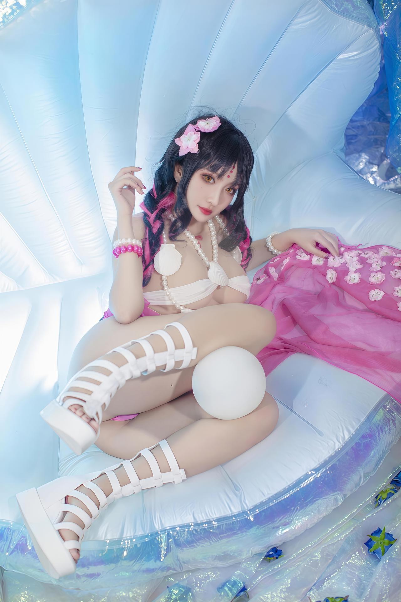 [Cosplay] LoLiSAMA - áo bơi Sessyoin dáng đẹp 34P