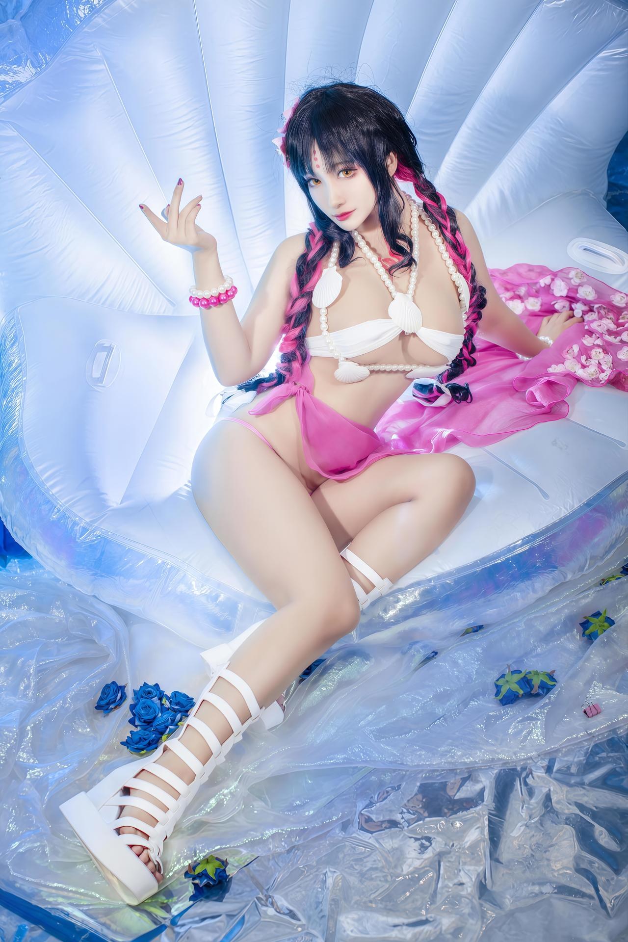 [Cosplay] LoLiSAMA - áo bơi Sessyoin dáng đẹp 34P