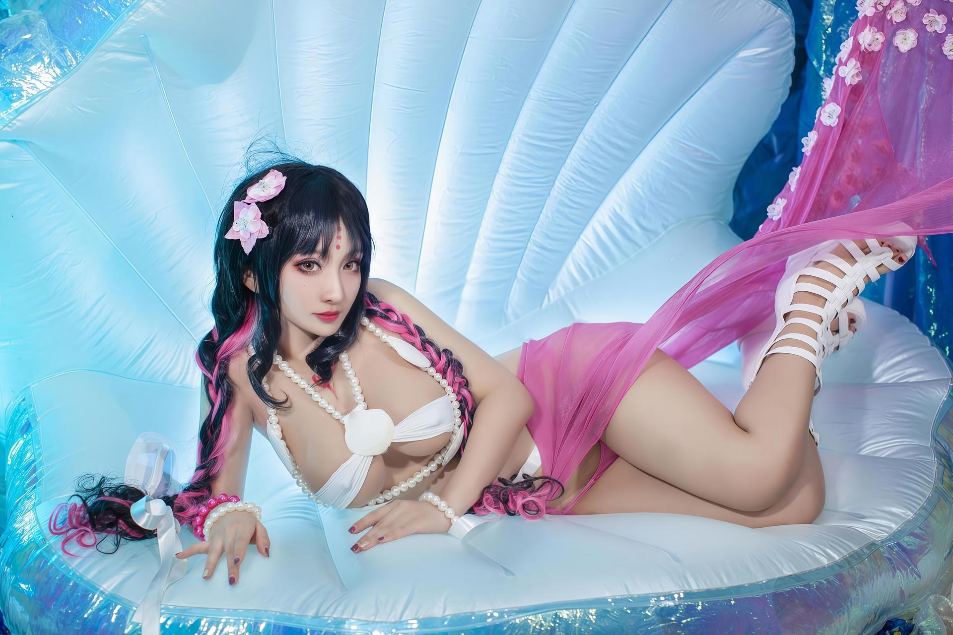 [Cosplay] LoLiSAMA - áo bơi Sessyoin dáng đẹp 34P